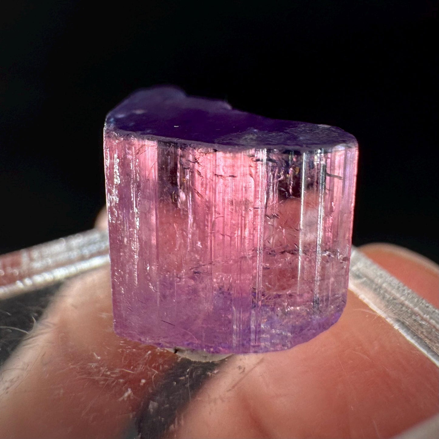 Elbaite Tourmaline | Pink & Purple Crystal, mineral specimen from Paprok