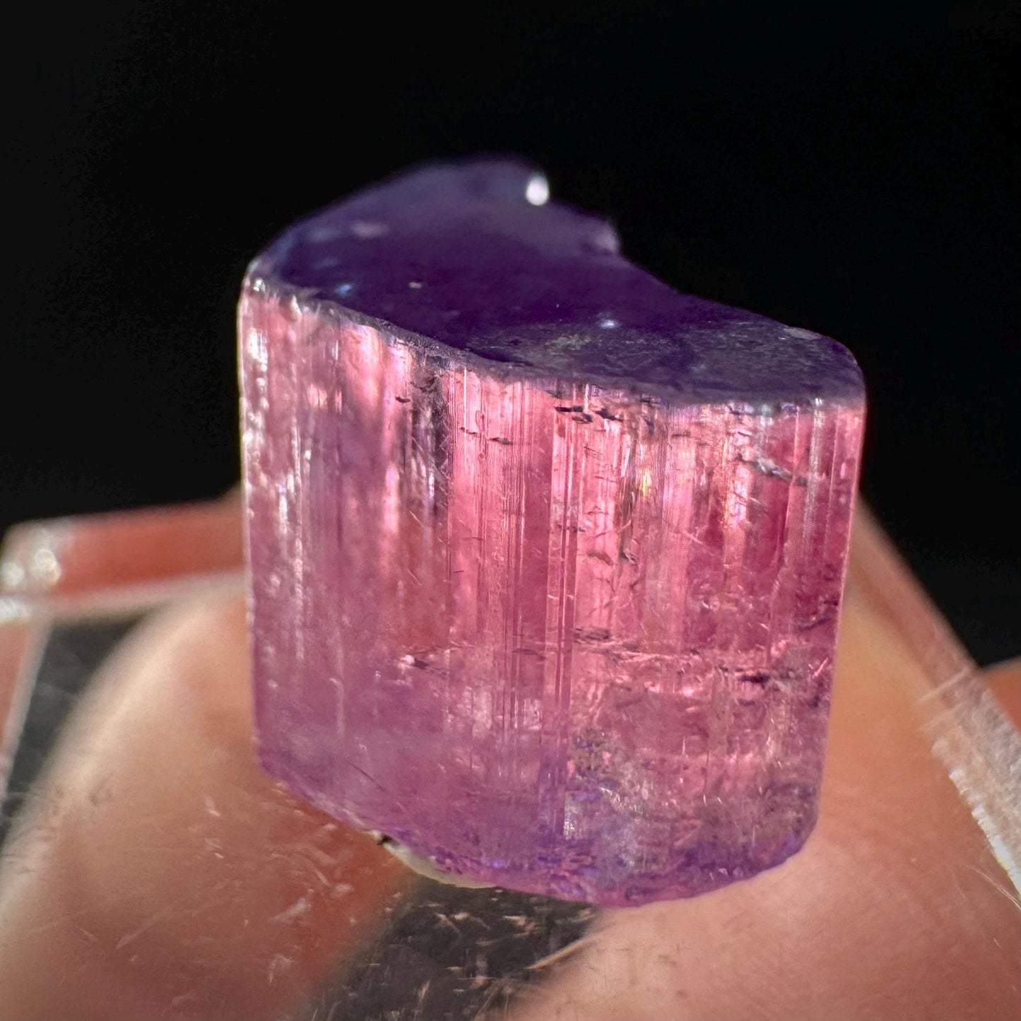 Elbaite Tourmaline | Pink & Purple Crystal, mineral specimen from Paprok