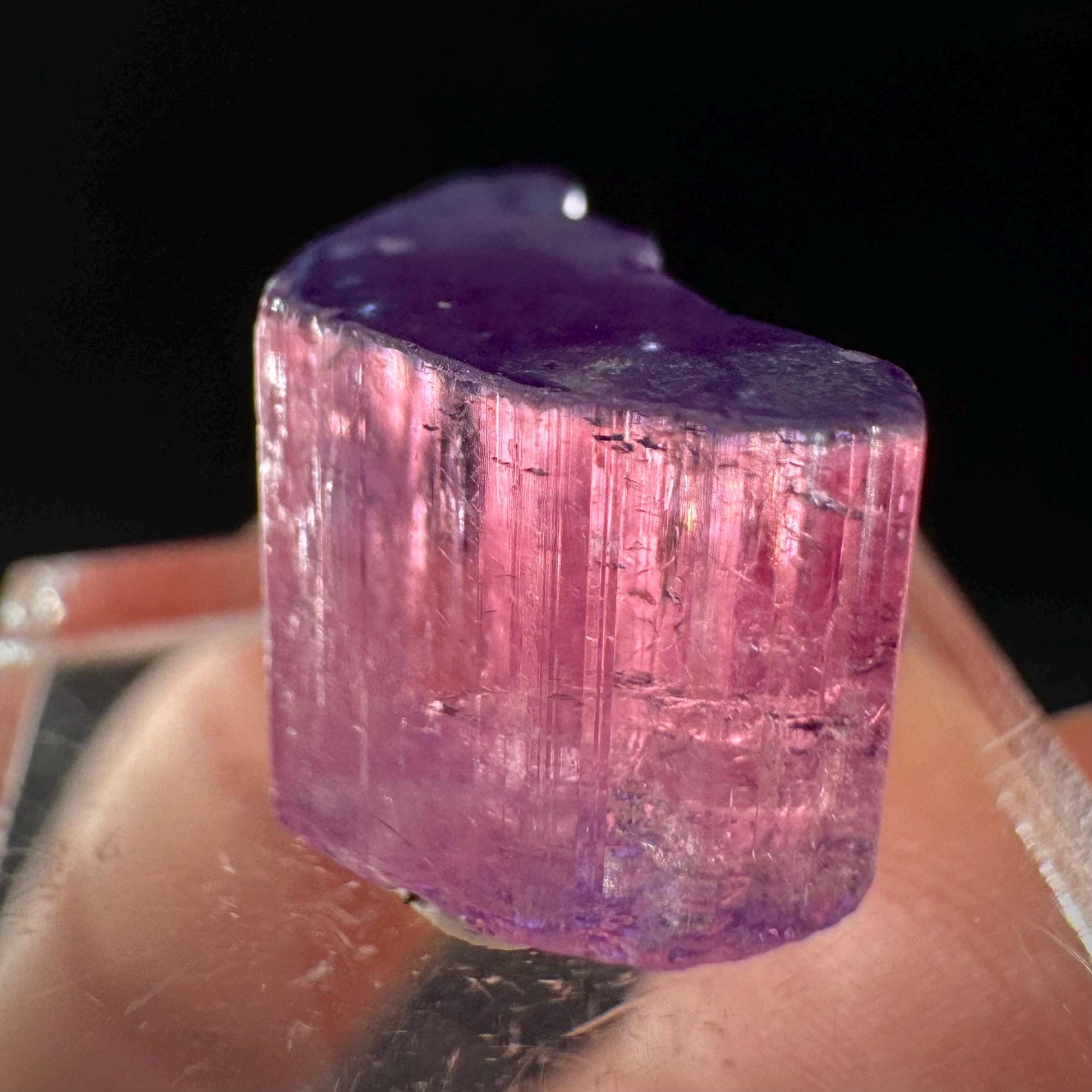 Elbaite Tourmaline | Pink & Purple Crystal, mineral specimen from Paprok