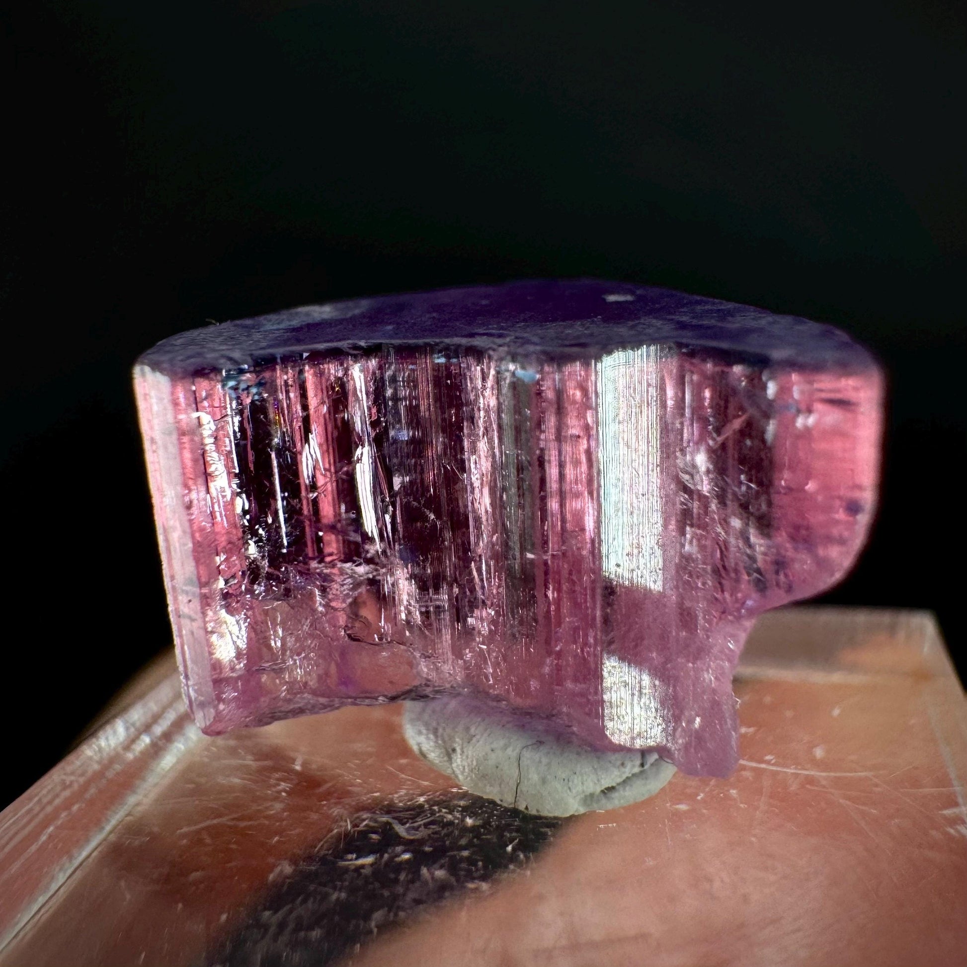 Elbaite Tourmaline | Pink & Purple Crystal, mineral specimen from Paprok