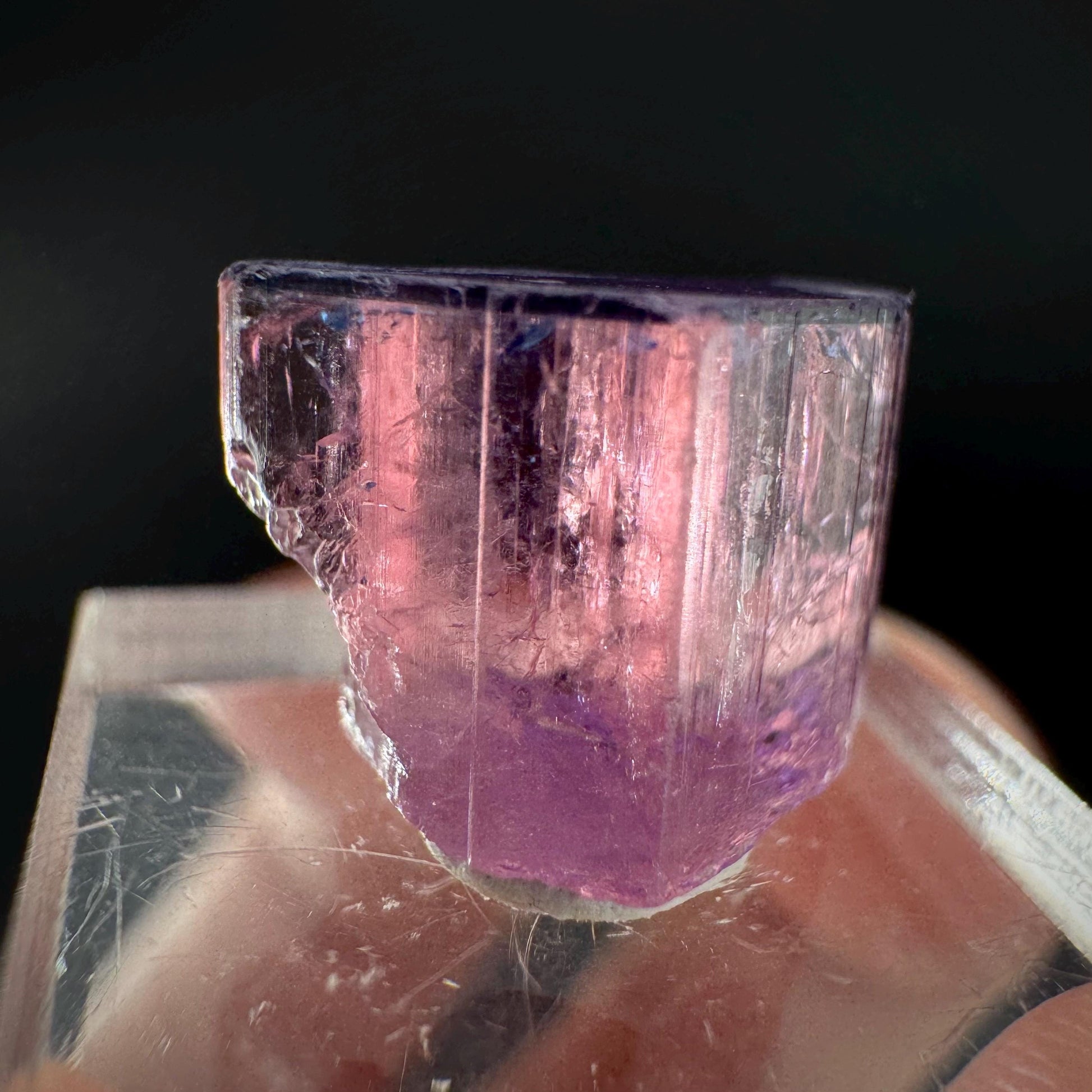 Elbaite Tourmaline | Pink & Purple Crystal, mineral specimen from Paprok