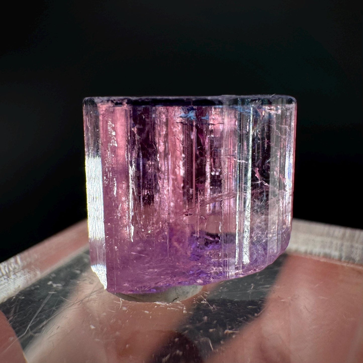 Elbaite Tourmaline | Pink & Purple Crystal, mineral specimen from Paprok