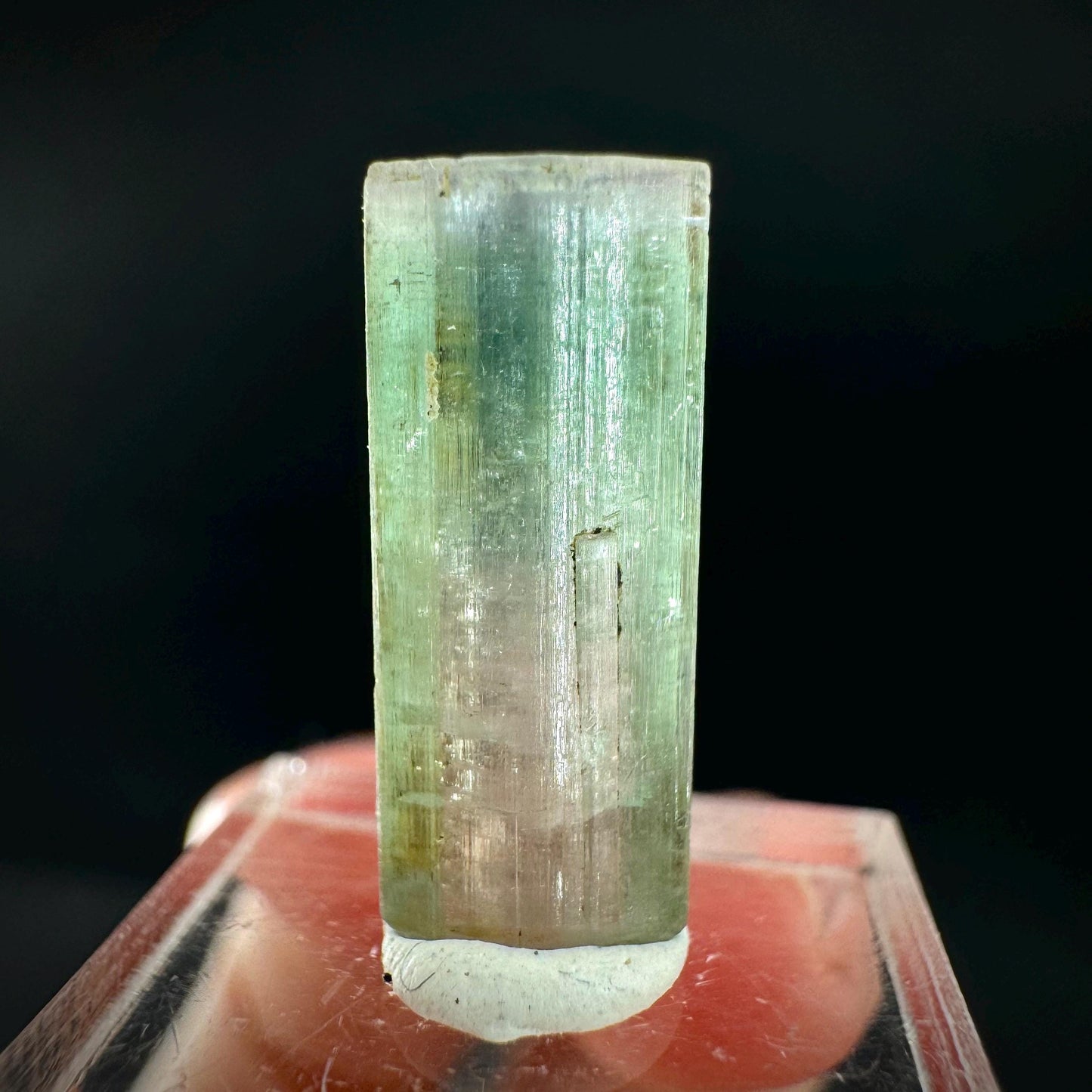 Watermelon Tourmaline | Green & Pink Elbaite Crystal, mineral specimen from Paprok