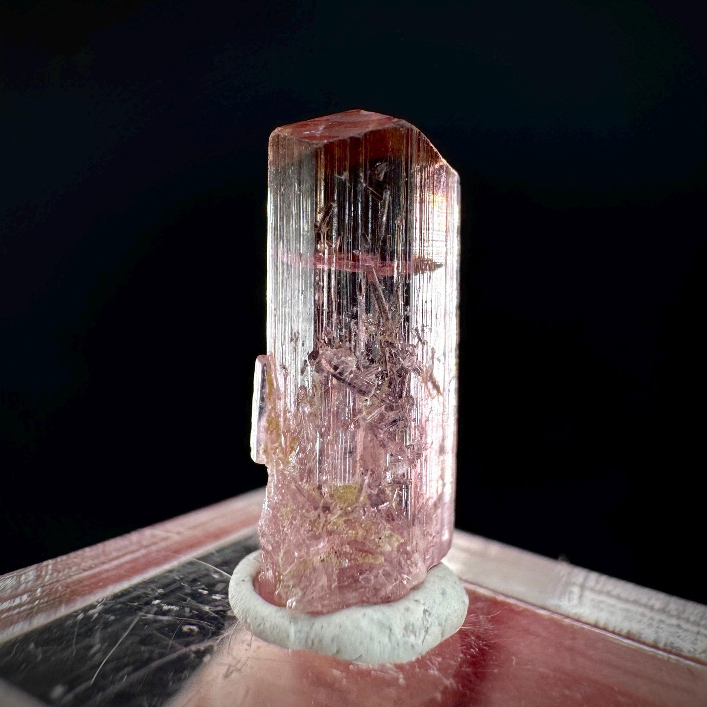 Elbaite Tourmaline | Pink Crystal, mineral specimen from Paprok