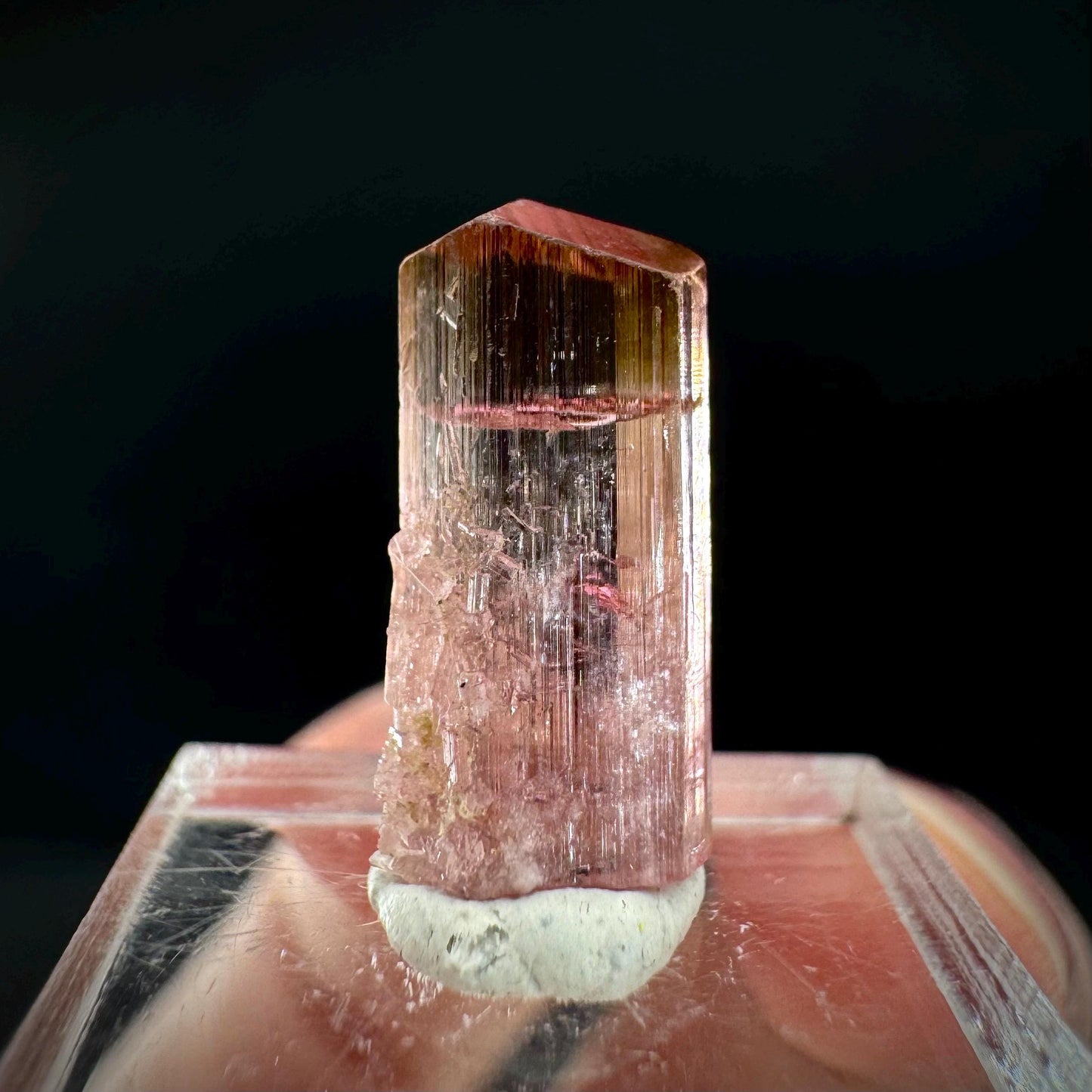 Elbaite Tourmaline | Pink Crystal, mineral specimen from Paprok