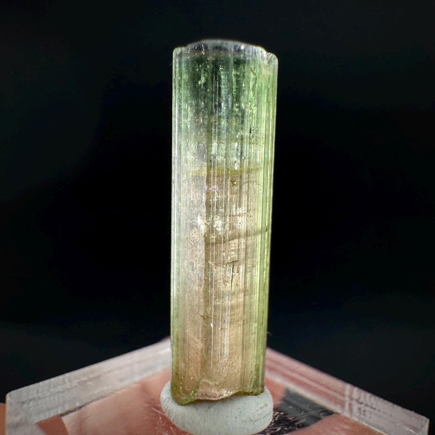 Watermelon Tourmaline | Green & Pink Elbaite Crystal, mineral specimen from Paprok