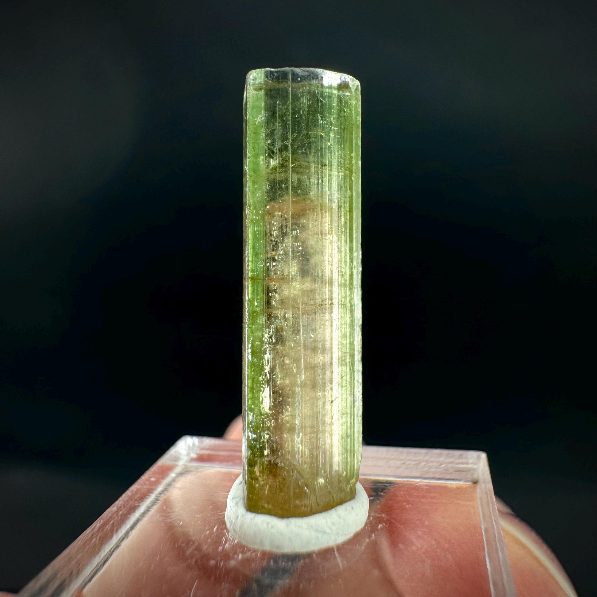 Watermelon Tourmaline | Green & Pink Elbaite Crystal, mineral specimen from Paprok