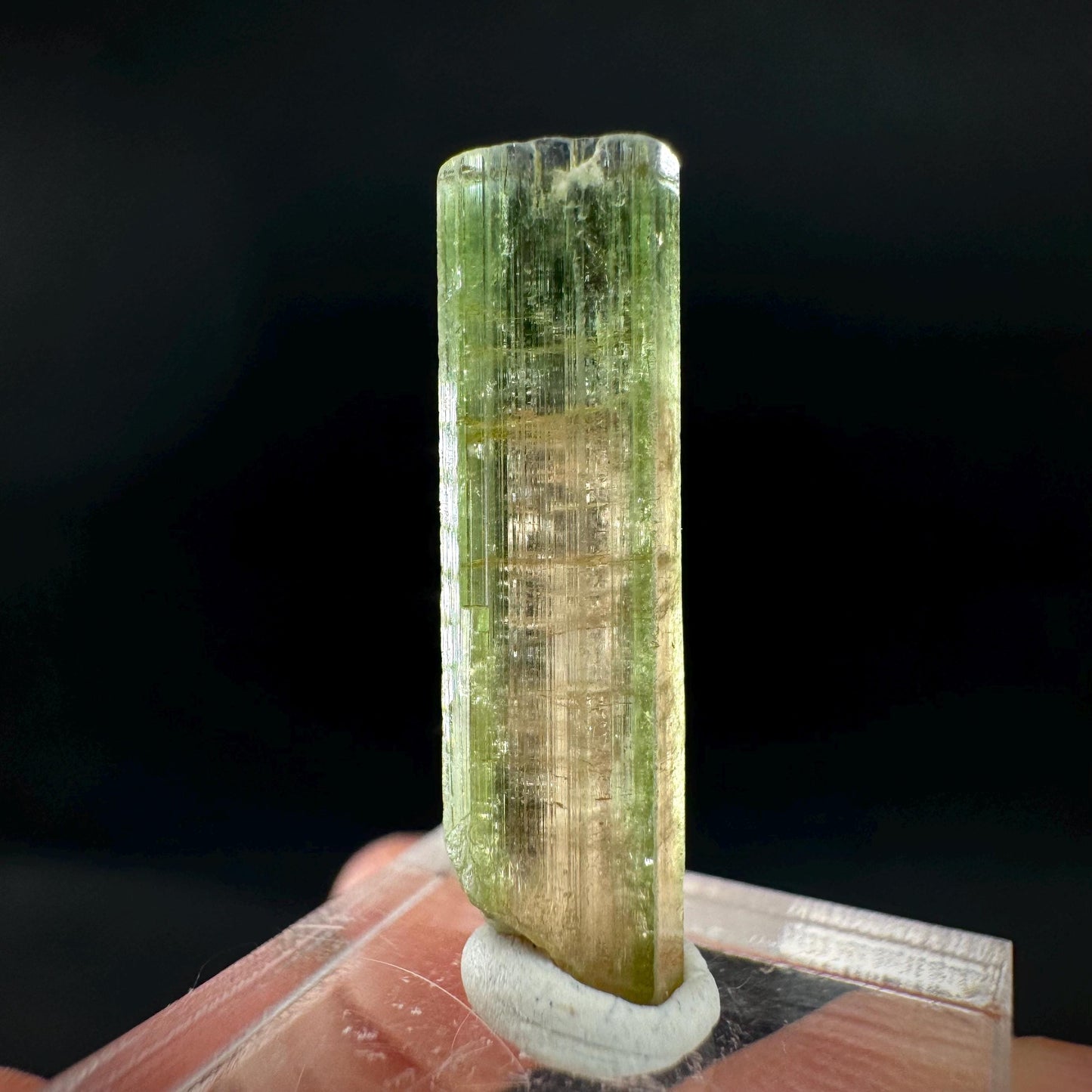 Watermelon Tourmaline | Green & Pink Elbaite Crystal, mineral specimen from Paprok