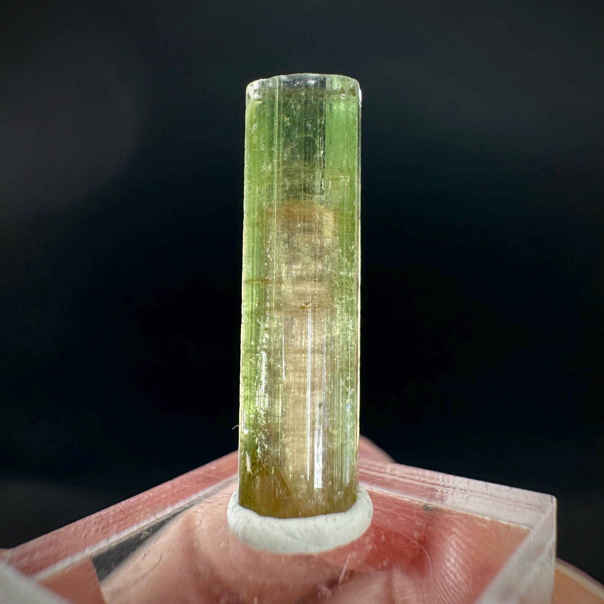 Watermelon Tourmaline | Green & Pink Elbaite Crystal, mineral specimen from Paprok