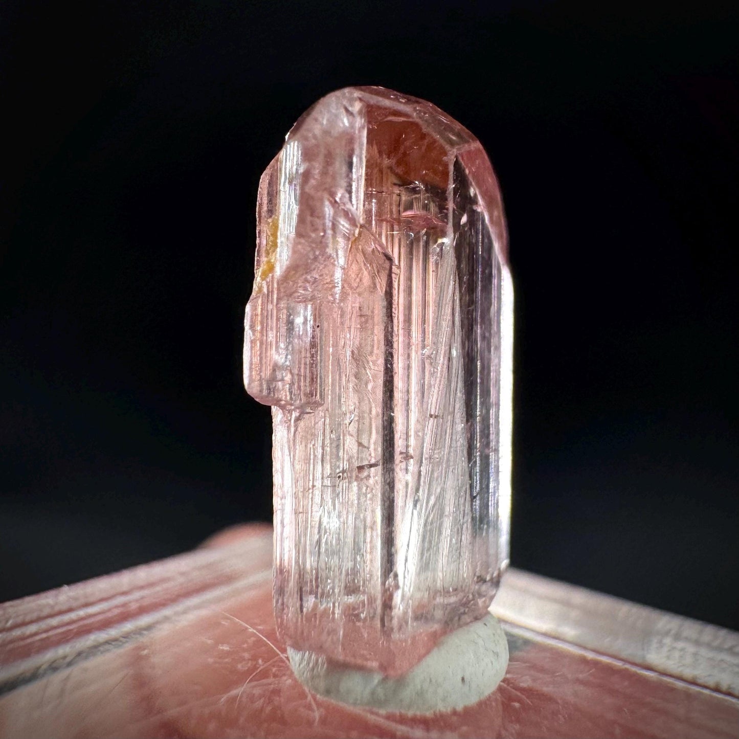 Elbaite Tourmaline | Pink Crystal, mineral specimen from Paprok