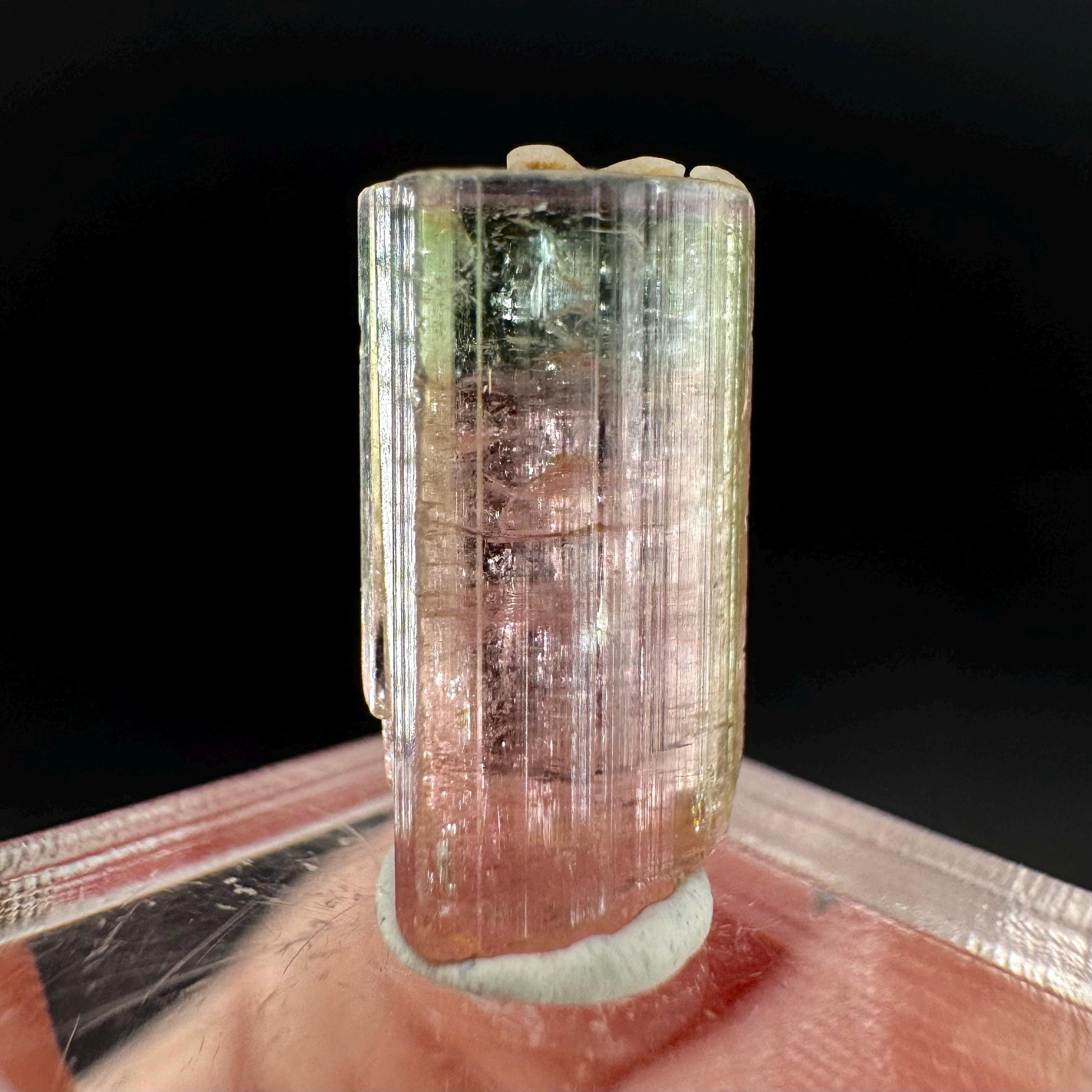 Watermelon Tourmaline | Green & Pink Elbaite Crystal, mineral specimen from Paprok