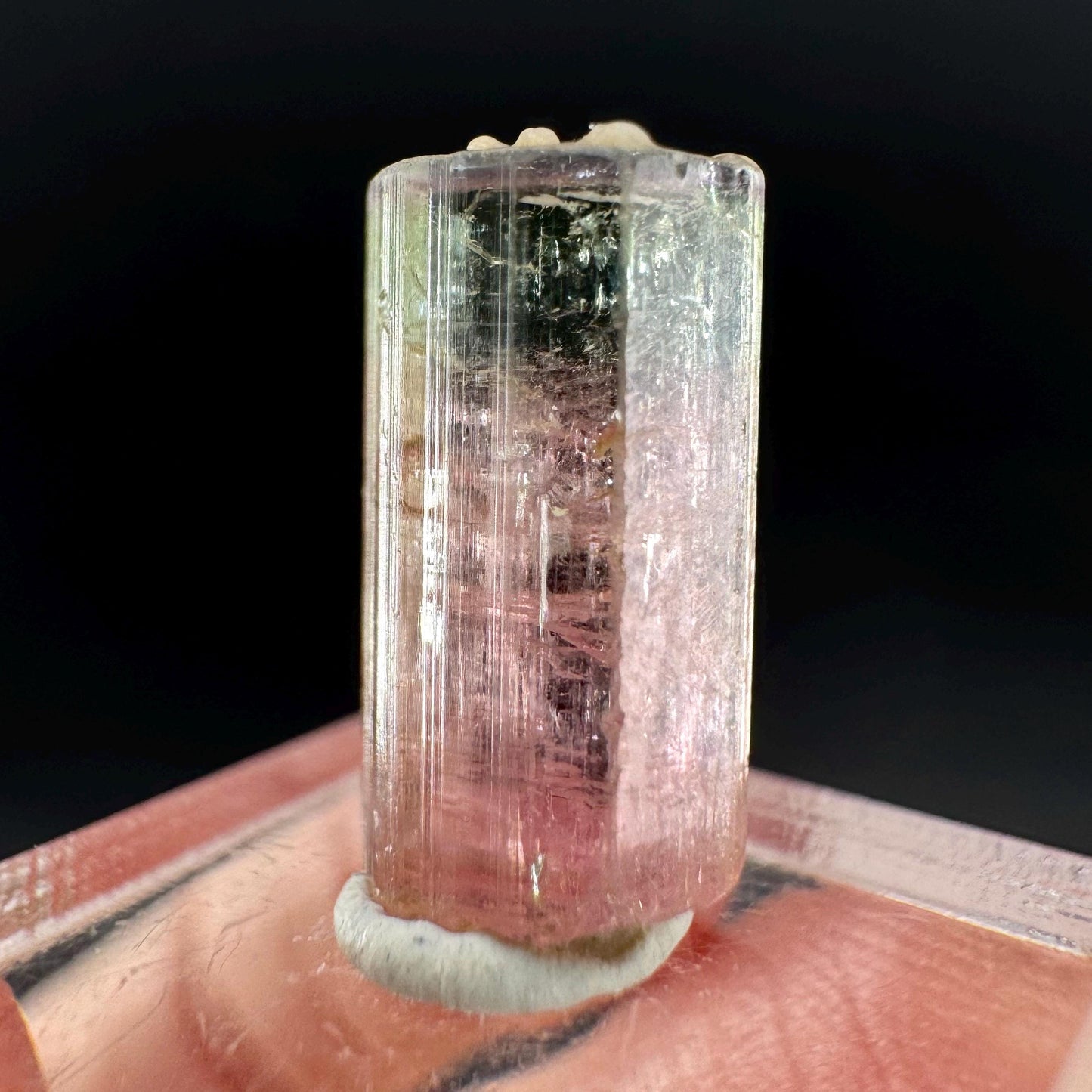 Watermelon Tourmaline | Green & Pink Elbaite Crystal, mineral specimen from Paprok