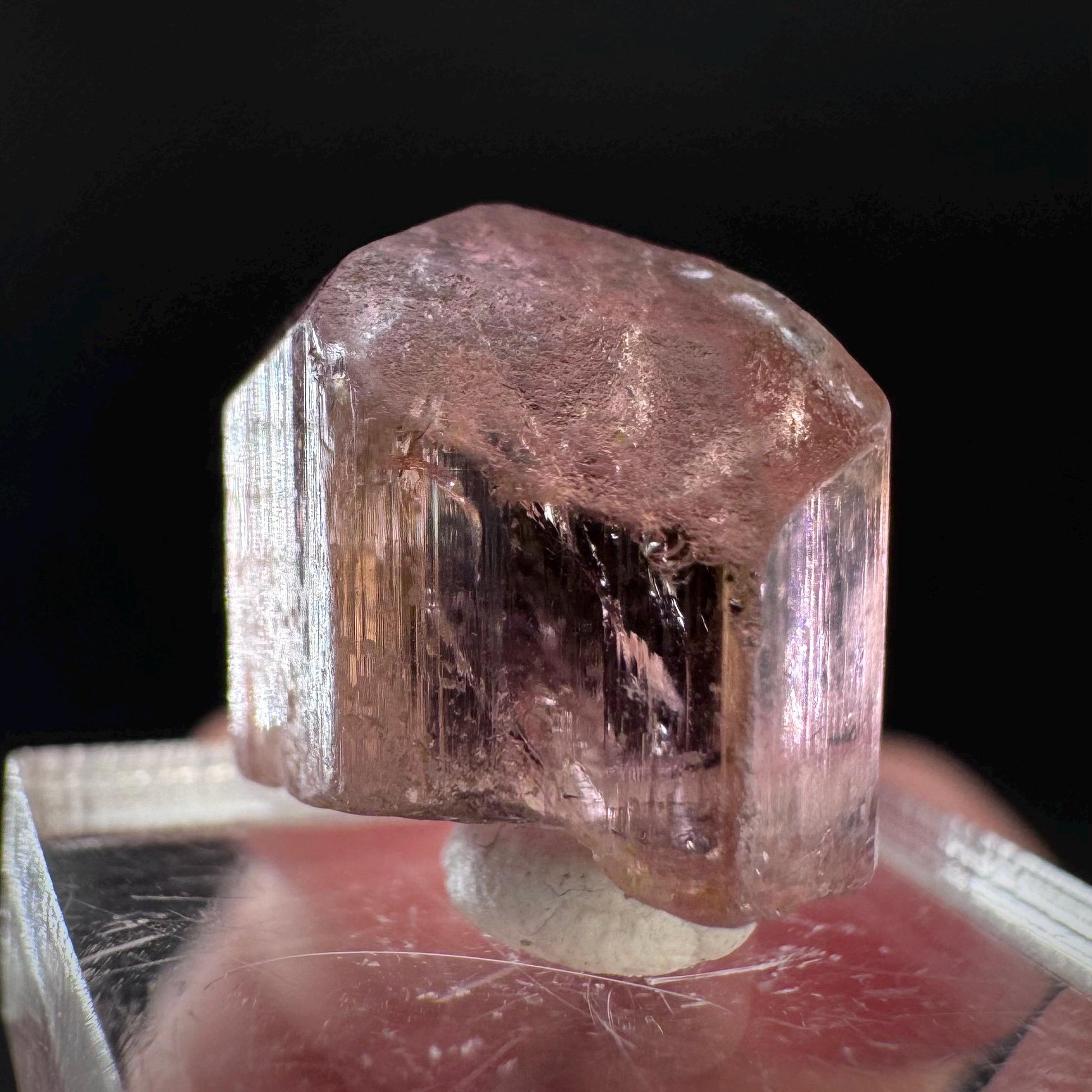 Elbaite Tourmaline | Pink Crystal, mineral specimen from Paprok