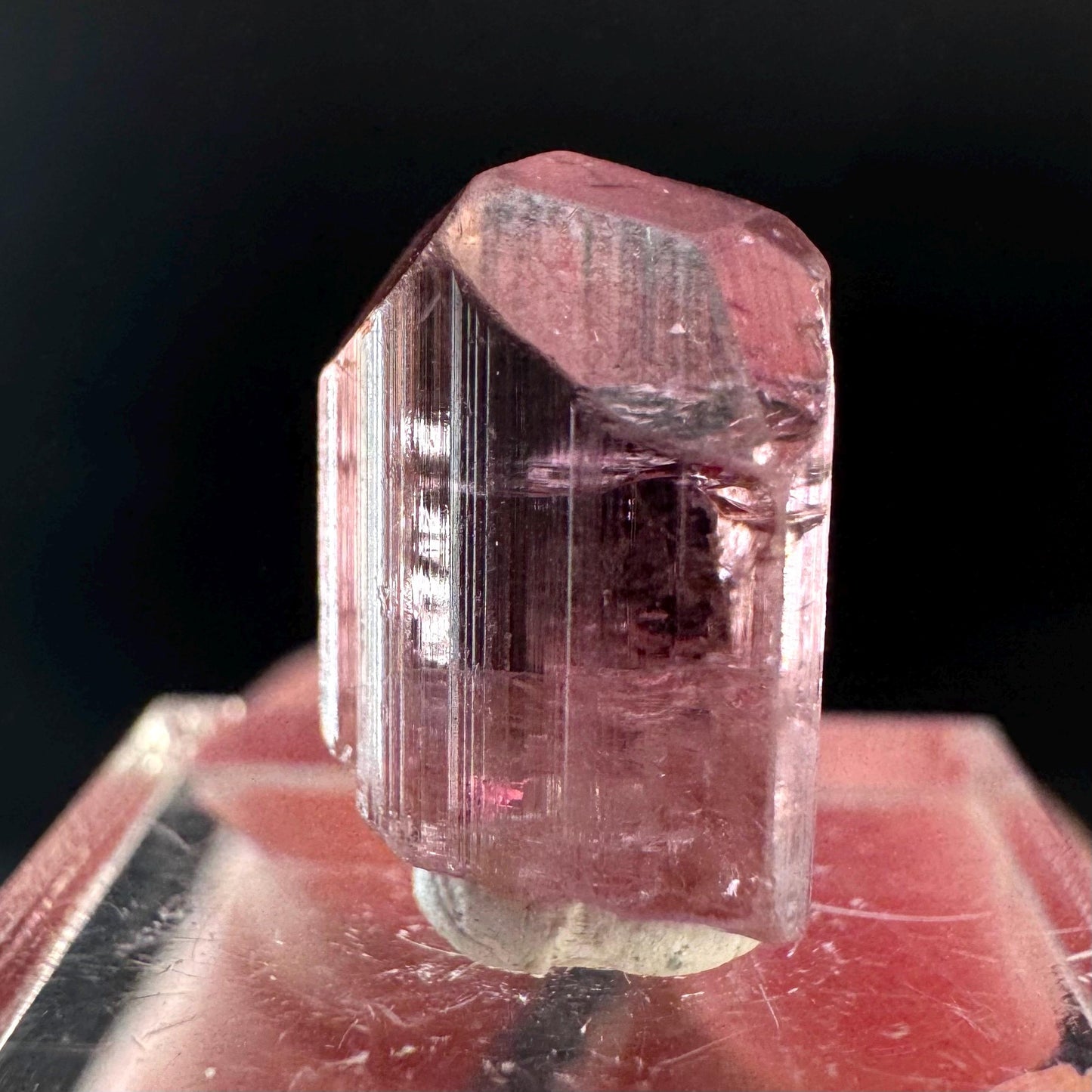 Elbaite Tourmaline | Pink Crystal, mineral specimen from Paprok