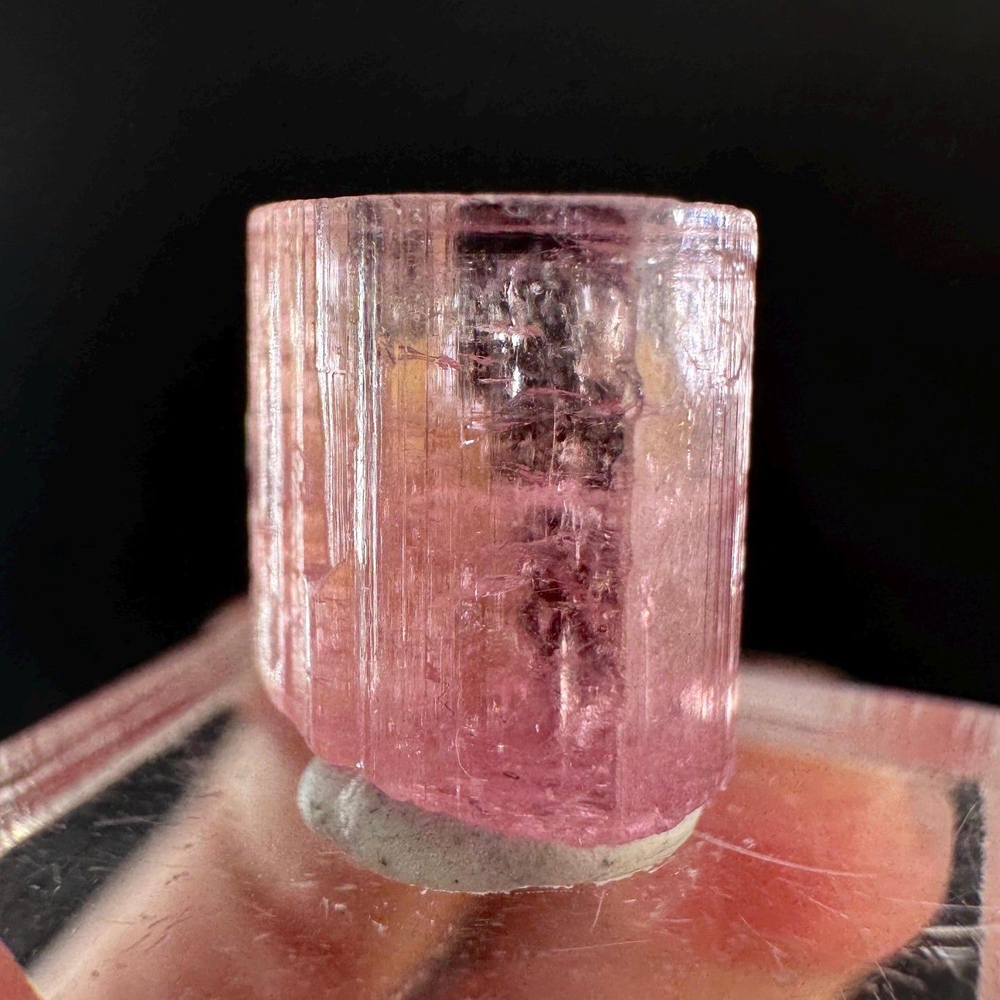 Elbaite Tourmaline | Pink Crystal, mineral specimen from Paprok