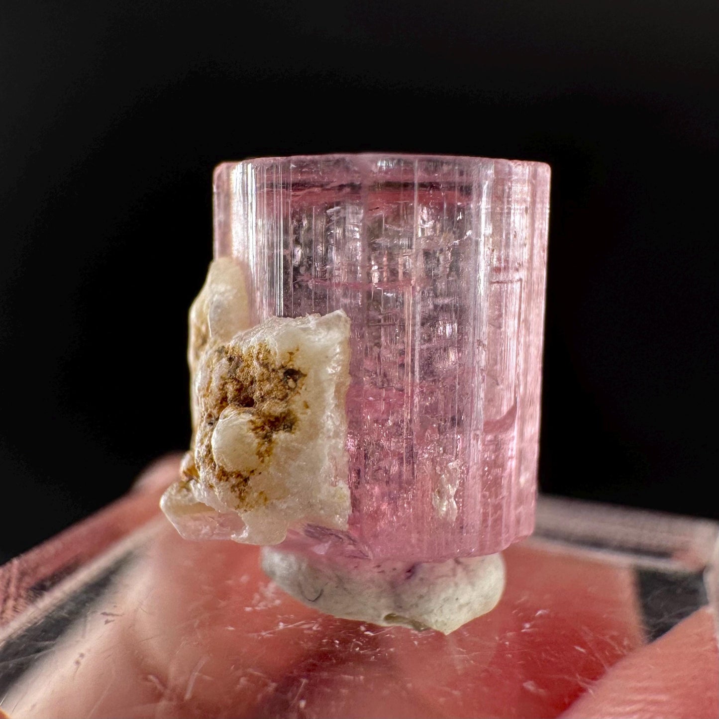 Elbaite Tourmaline | Pink Crystal, mineral specimen from Paprok