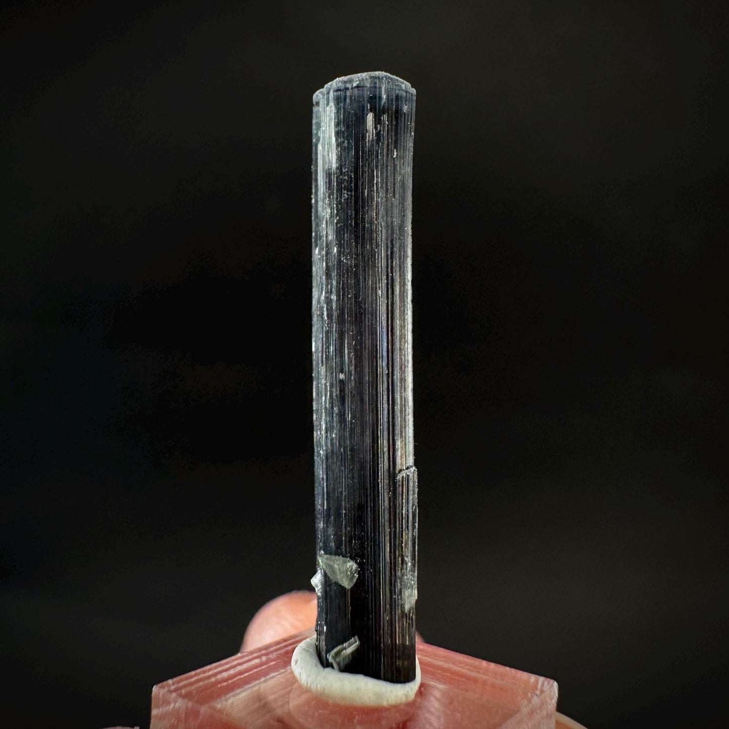 Indicolite Tourmaline Crystal | Natural Blue-Green Mineral Specimen from Pakistan