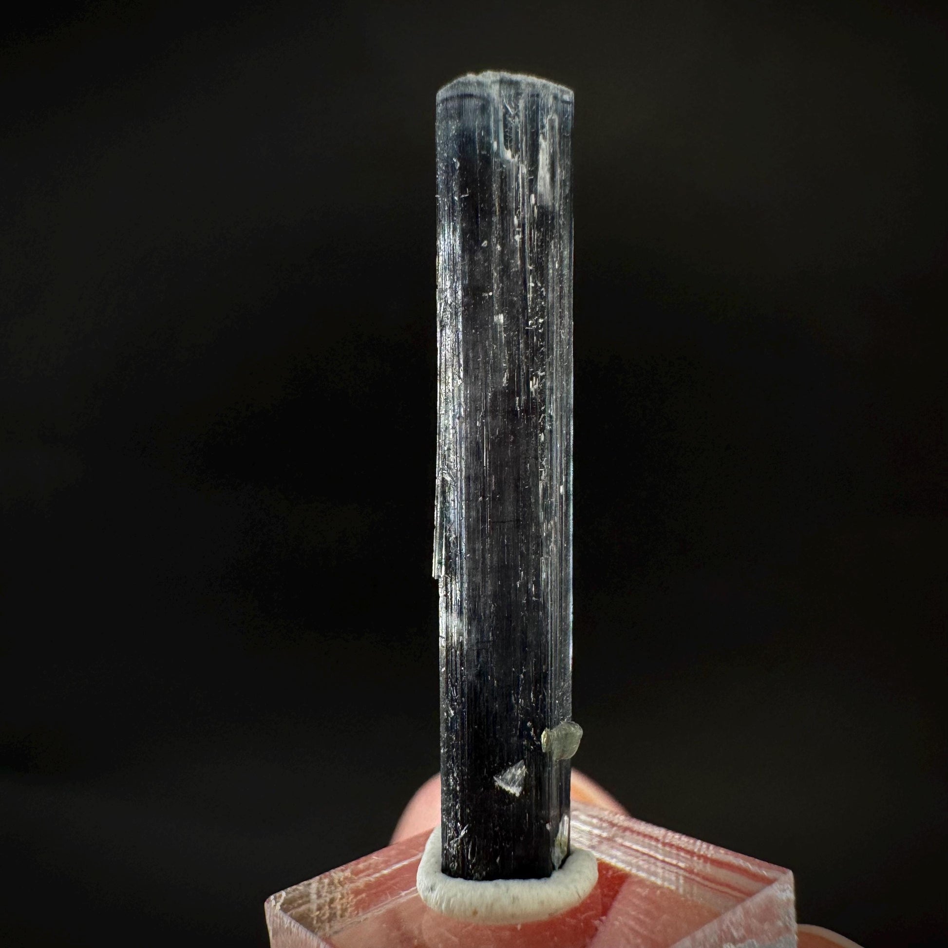 Indicolite Tourmaline Crystal | Natural Blue-Green Mineral Specimen from Pakistan