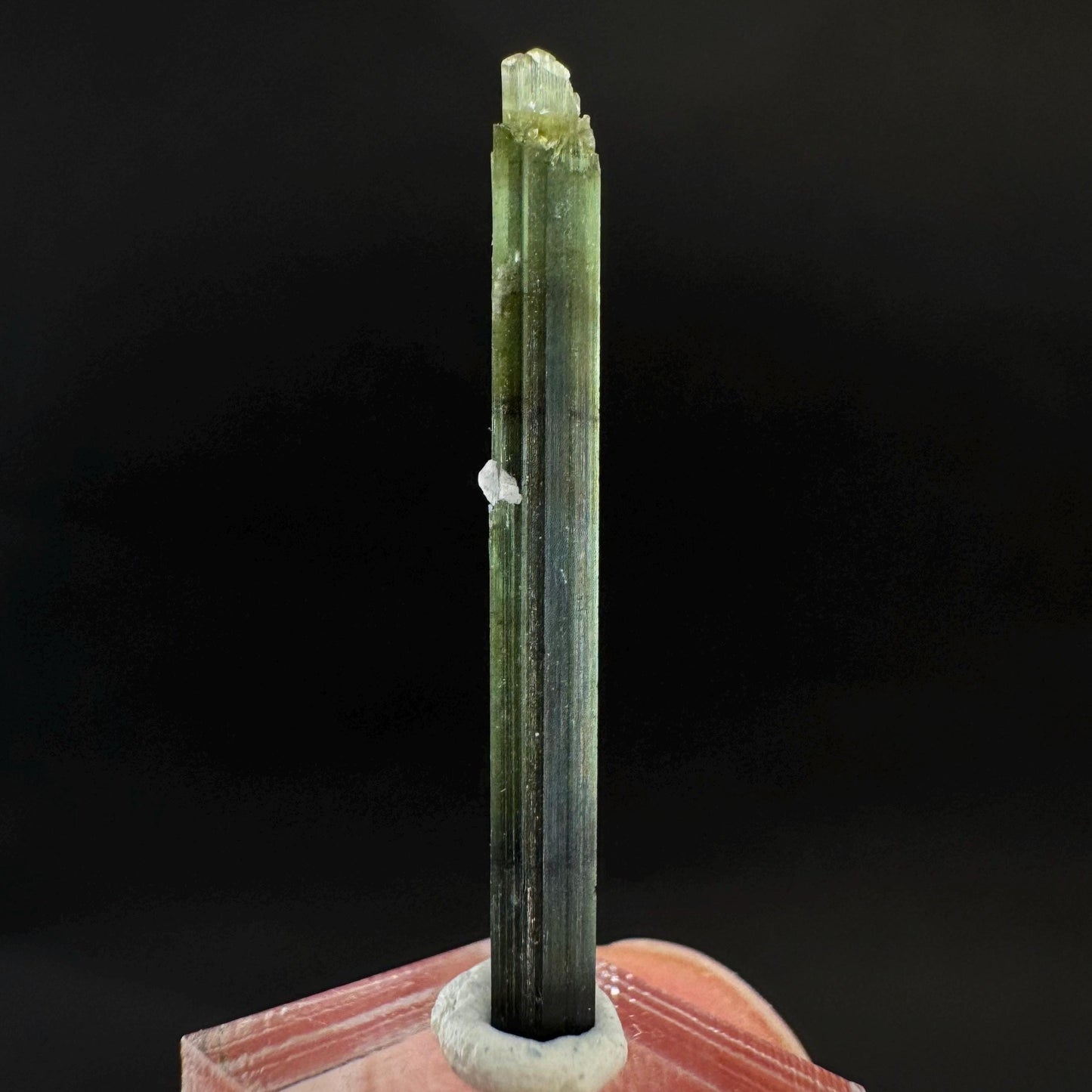 Indicolite Tourmaline Crystal | Natural Blue-Green Mineral Specimen from Pakistan