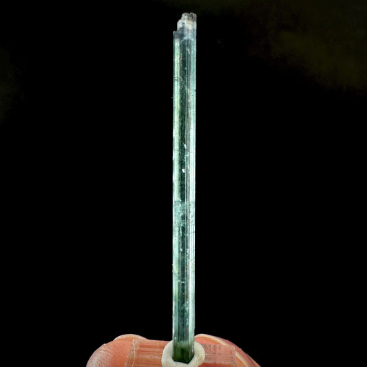 Indicolite Tourmaline Crystal | Natural Blue-Green Mineral Specimen from Pakistan