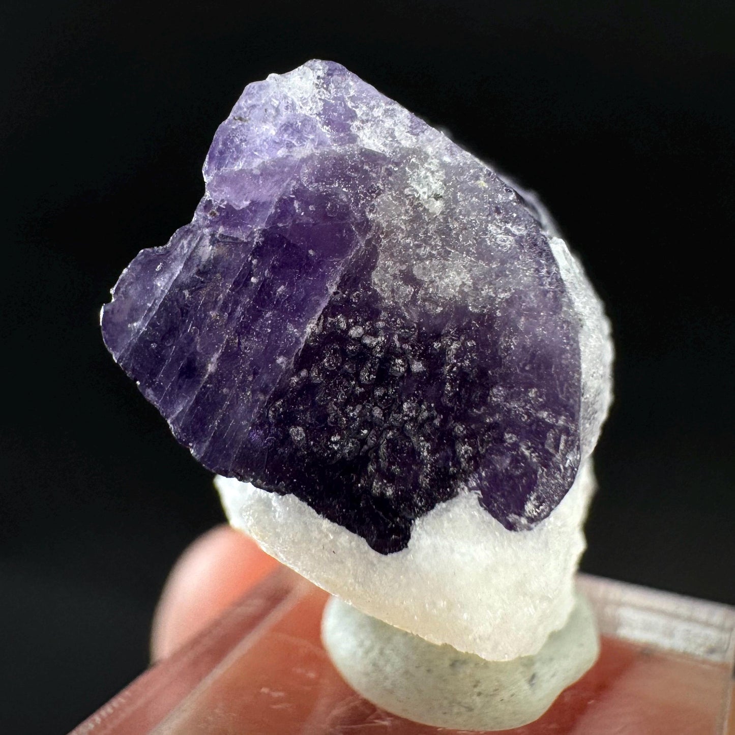 Scapolite on Matrix | Purple Crystal, Mineral Specimen from Afghanistan