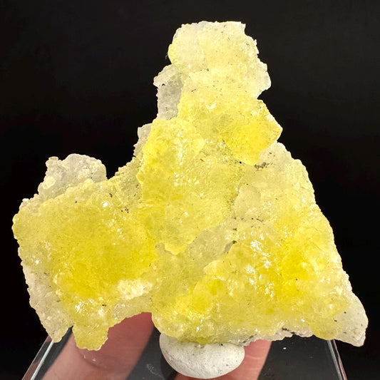 Brucite | Yellow Crystal, Lustrous Mineral Specimen From Pakistan