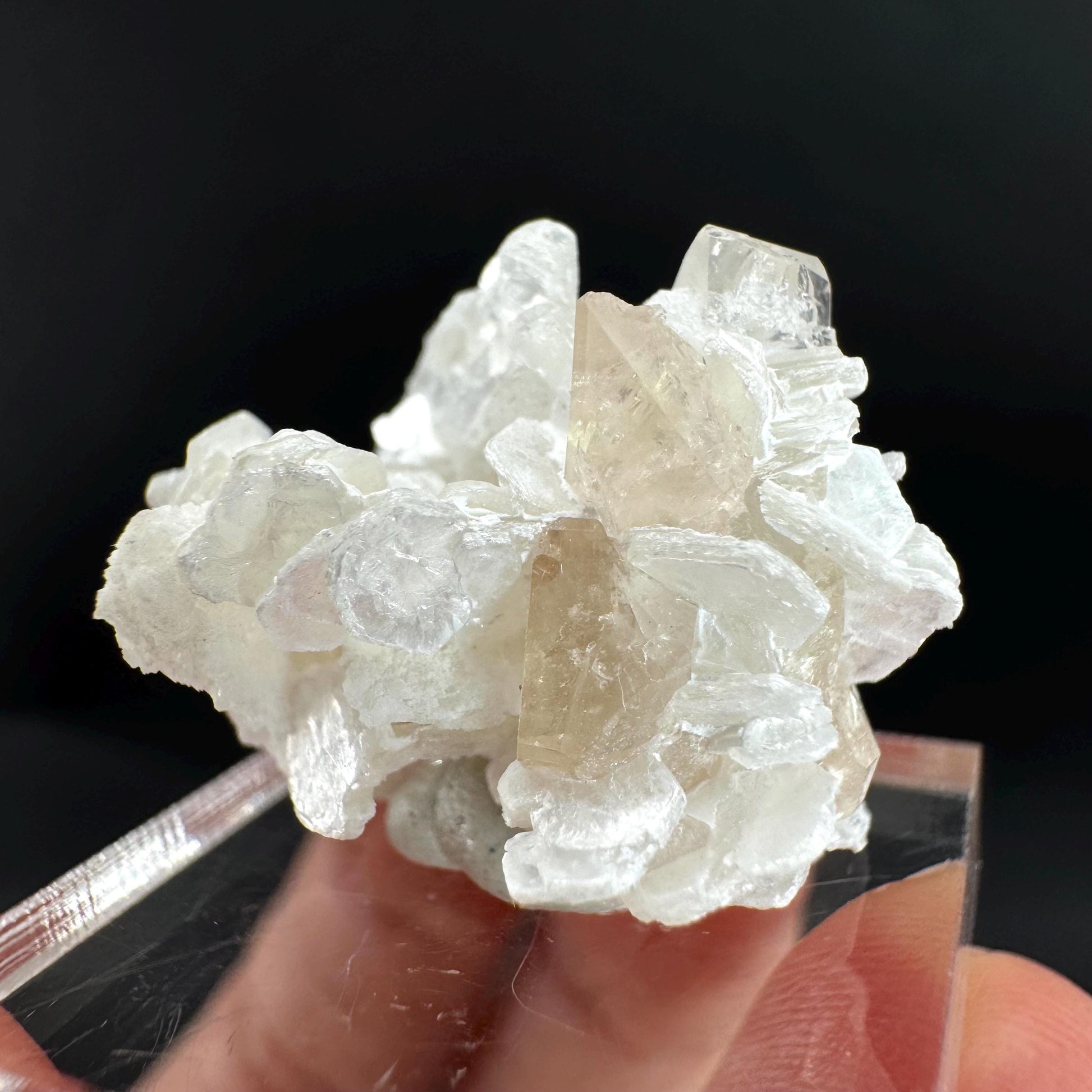 Topaz on Albite Matrix | Birthstone Crystal, Mineral Specimen from Pakistan