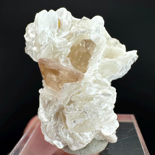 Topaz on Albite Matrix | Birthstone Crystal, Mineral Specimen from Pakistan
