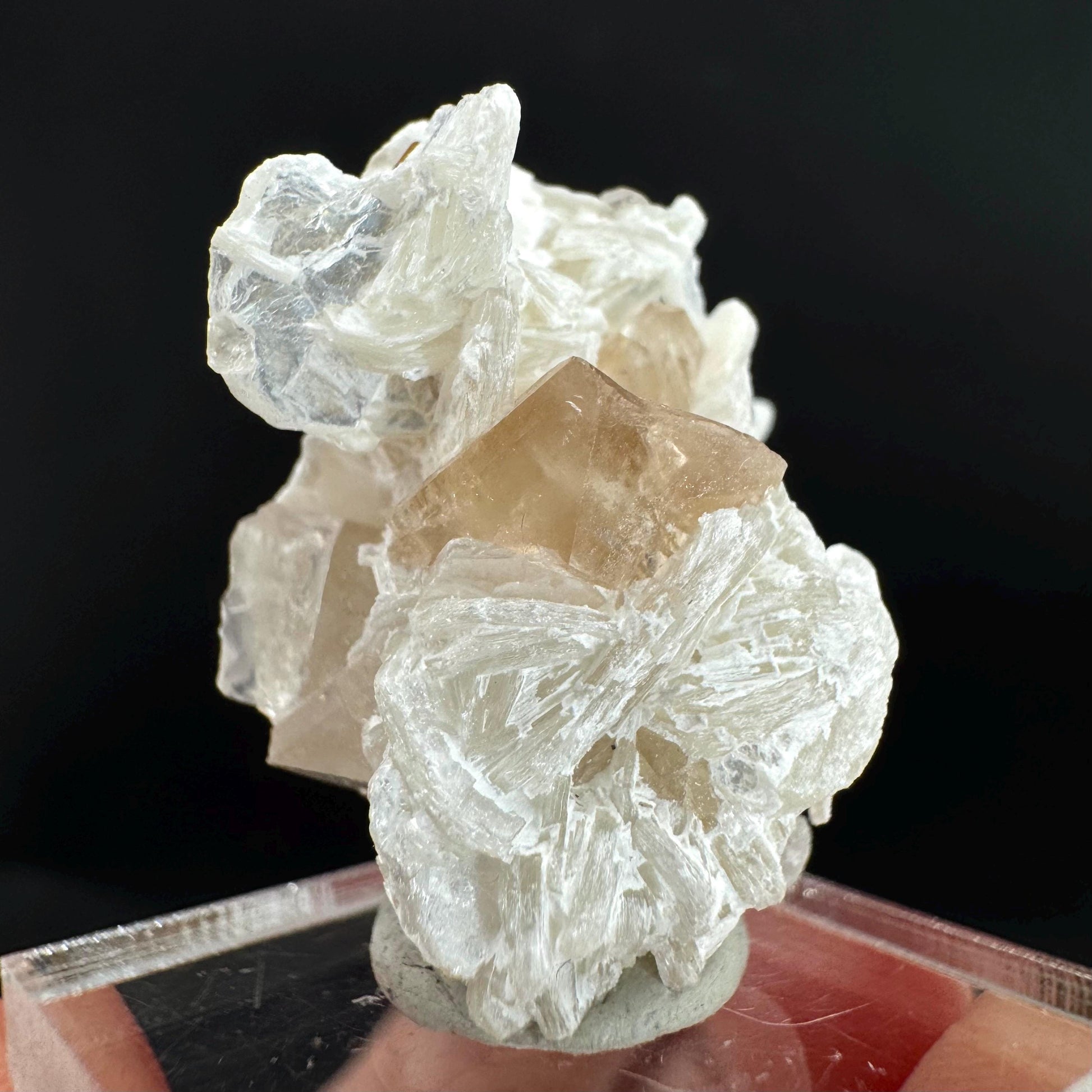 Topaz on Albite Matrix | Birthstone Crystal, Mineral Specimen from Pakistan