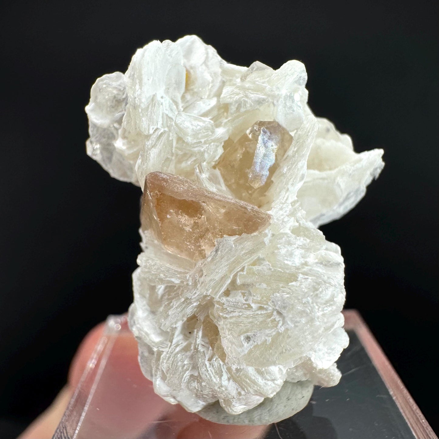 Topaz on Albite Matrix | Birthstone Crystal, Mineral Specimen from Pakistan