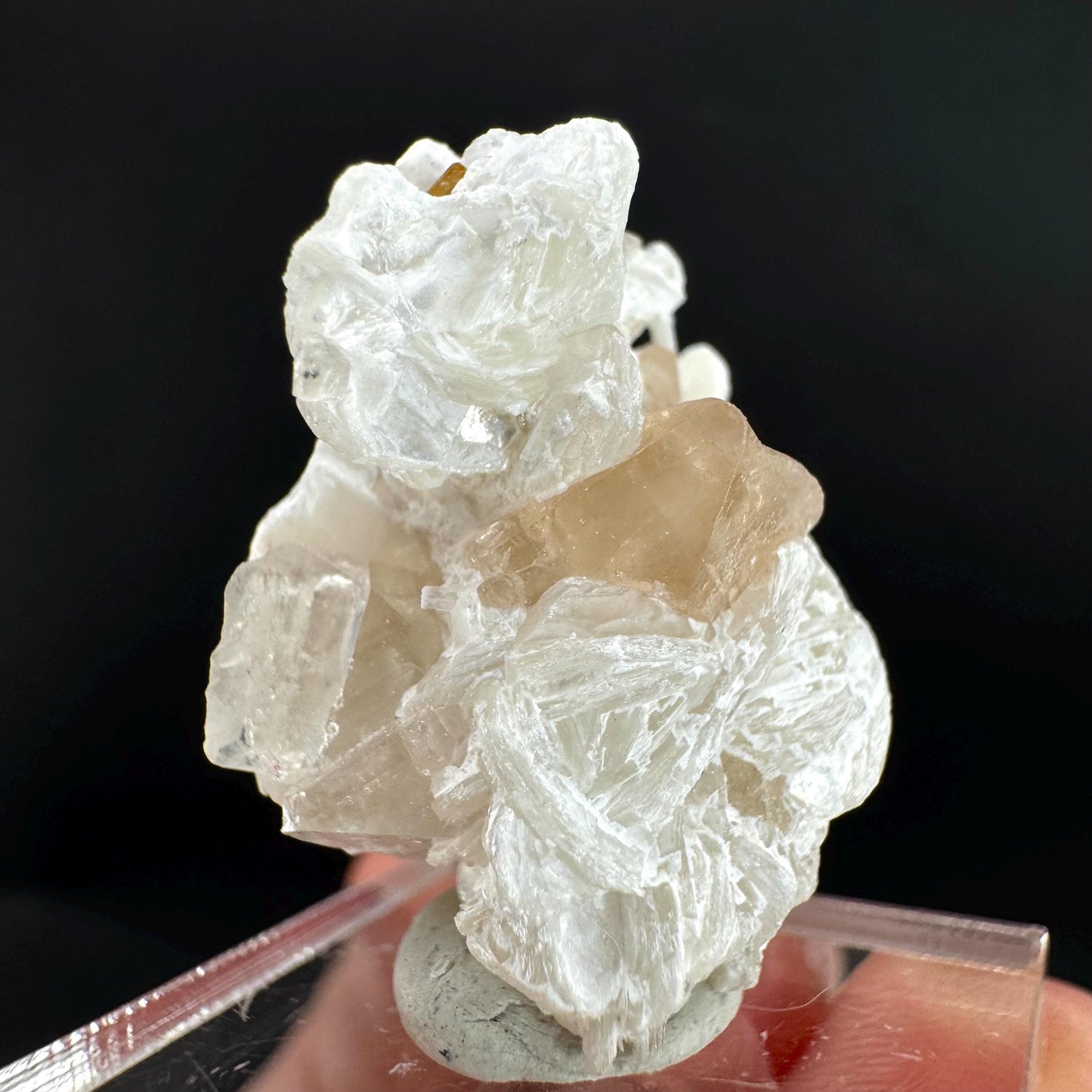 Topaz on Albite Matrix | Birthstone Crystal, Mineral Specimen from Pakistan