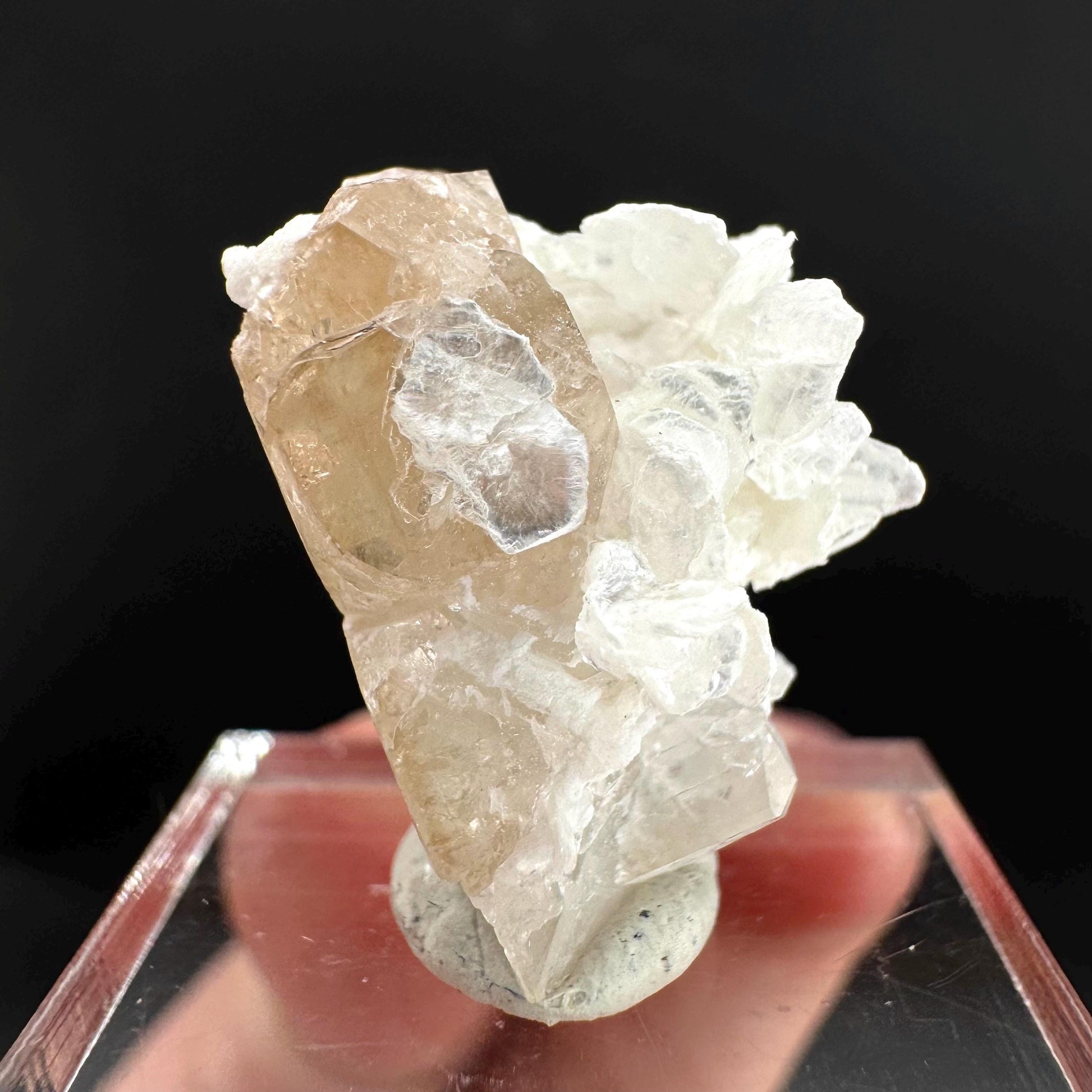 Topaz on Albite Matrix | Birthstone Crystal, Mineral Specimen from Pakistan