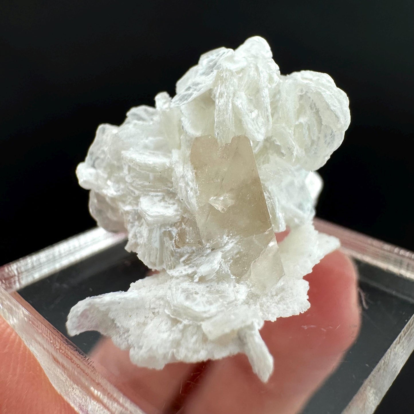 Topaz on Albite Matrix | Birthstone Crystal, Mineral Specimen from Pakistan