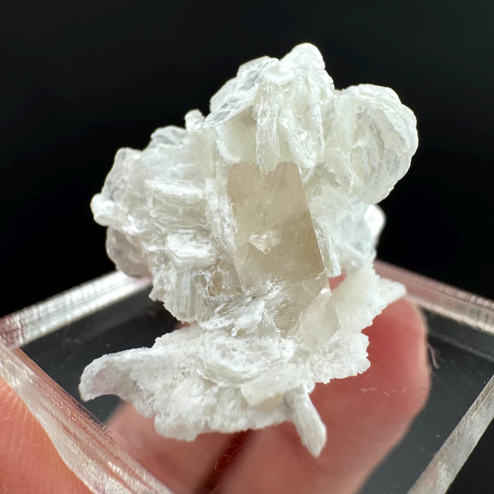 Topaz on Albite Matrix | Birthstone Crystal, Mineral Specimen from Pakistan