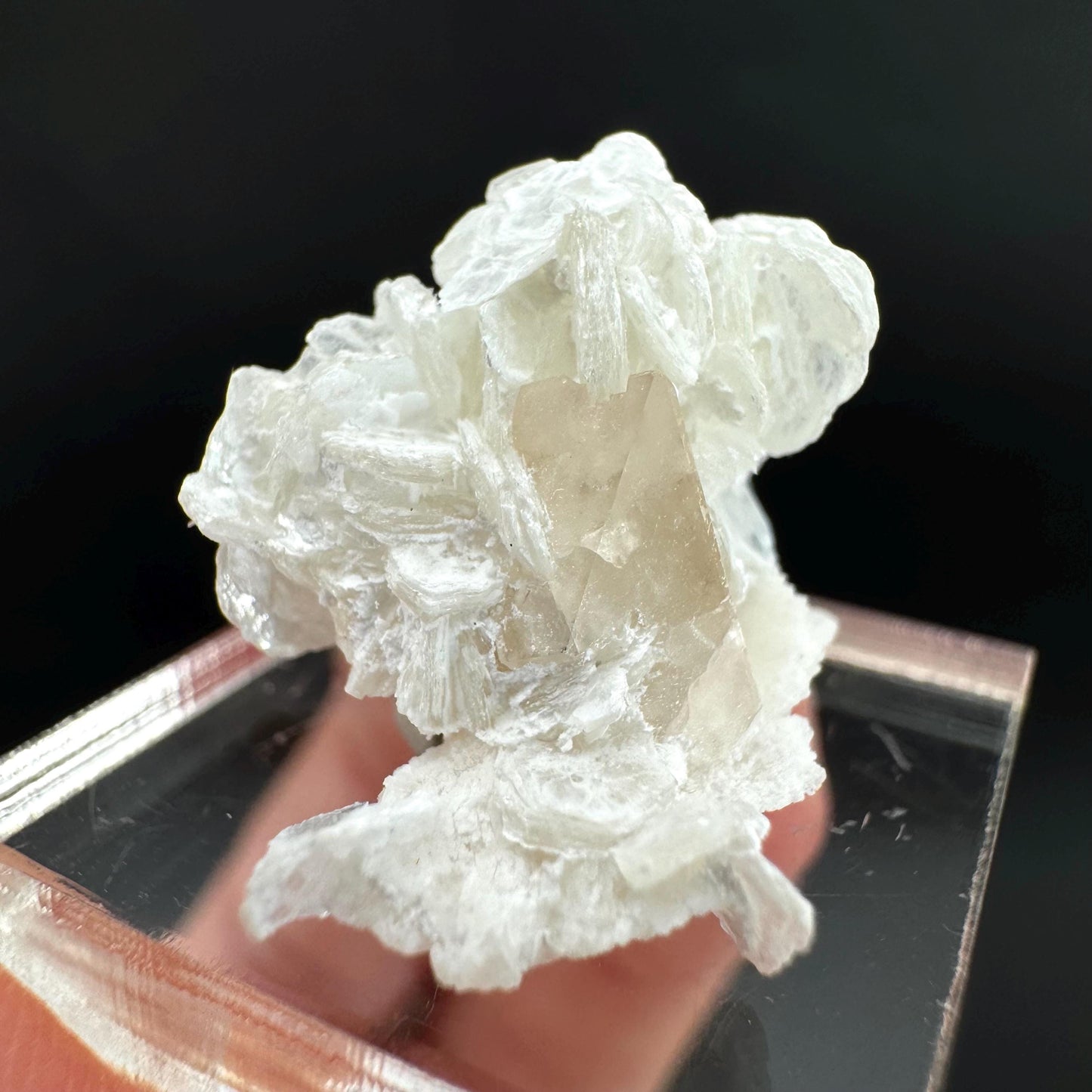 Topaz on Albite Matrix | Birthstone Crystal, Mineral Specimen from Pakistan