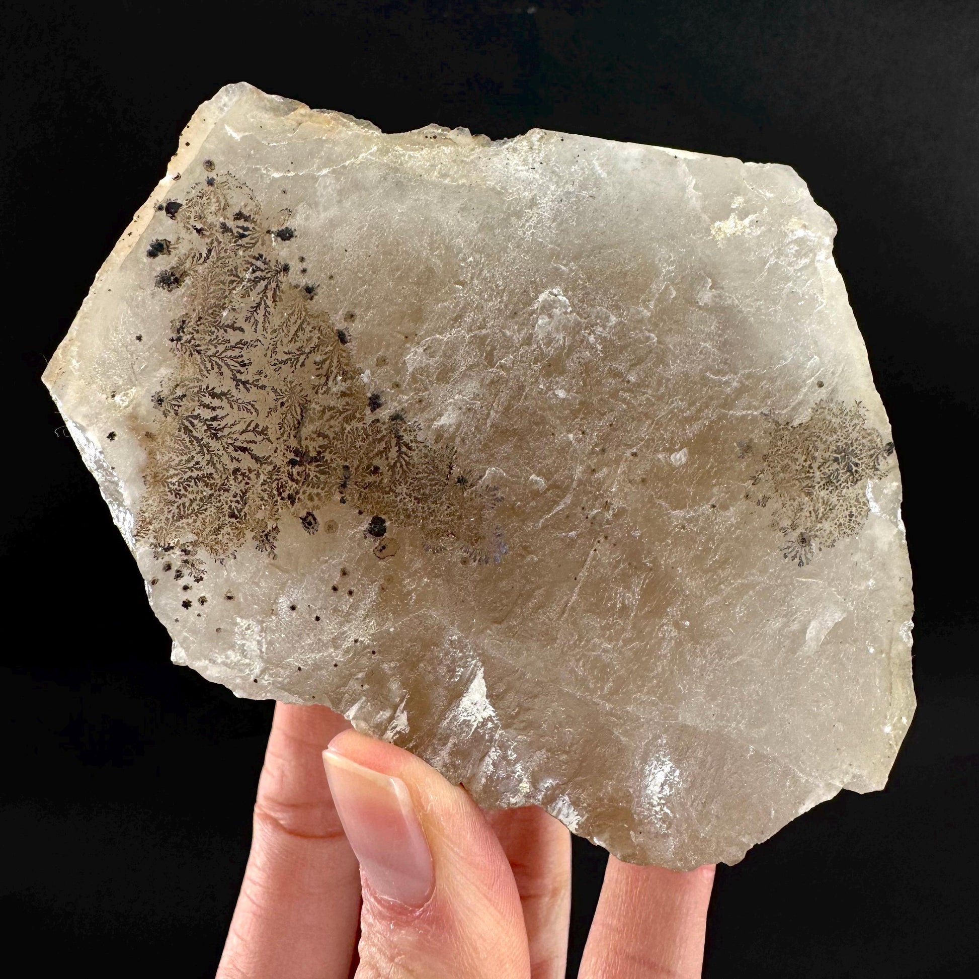 Fluorite w/ Smoky Quartz | green crystal, mineral specimen from Erongo, Namibia