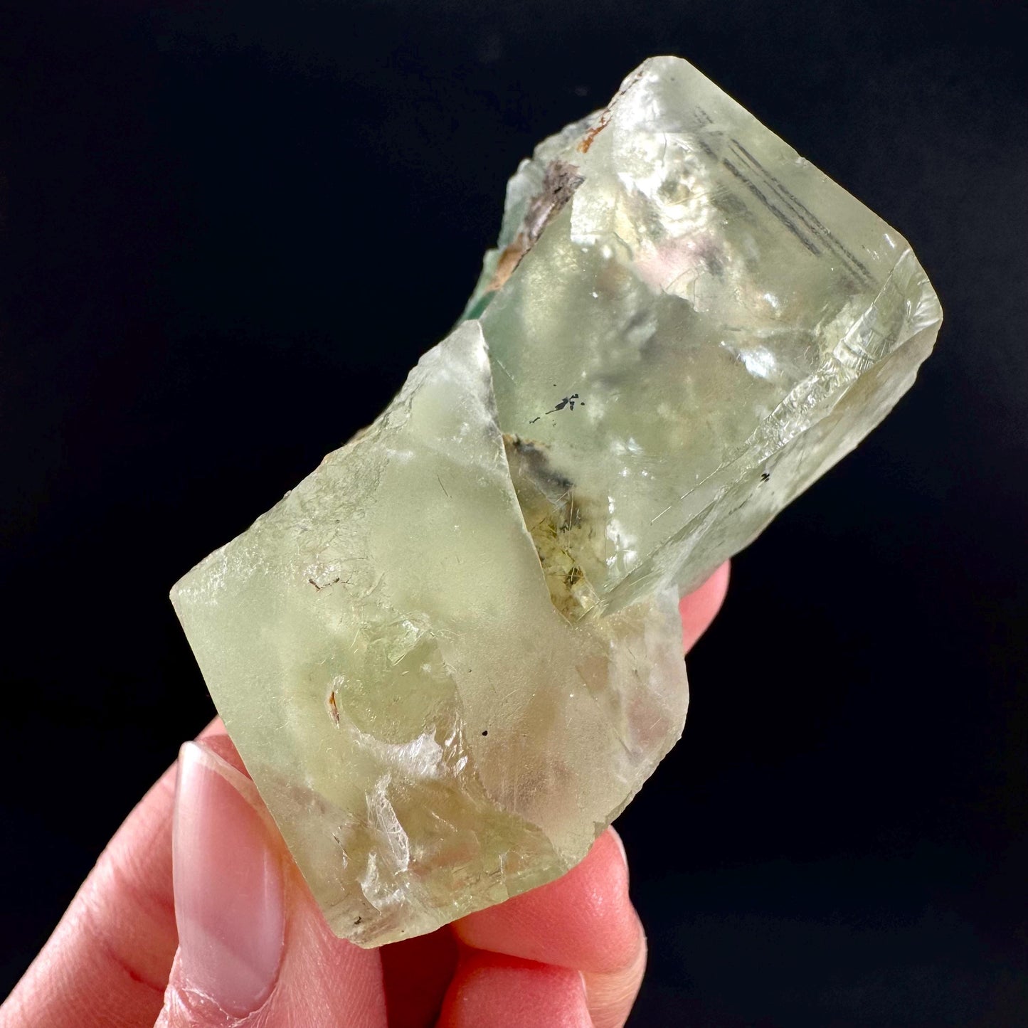 Fluorite | green crystal, mineral specimen from Erongo, Namibia