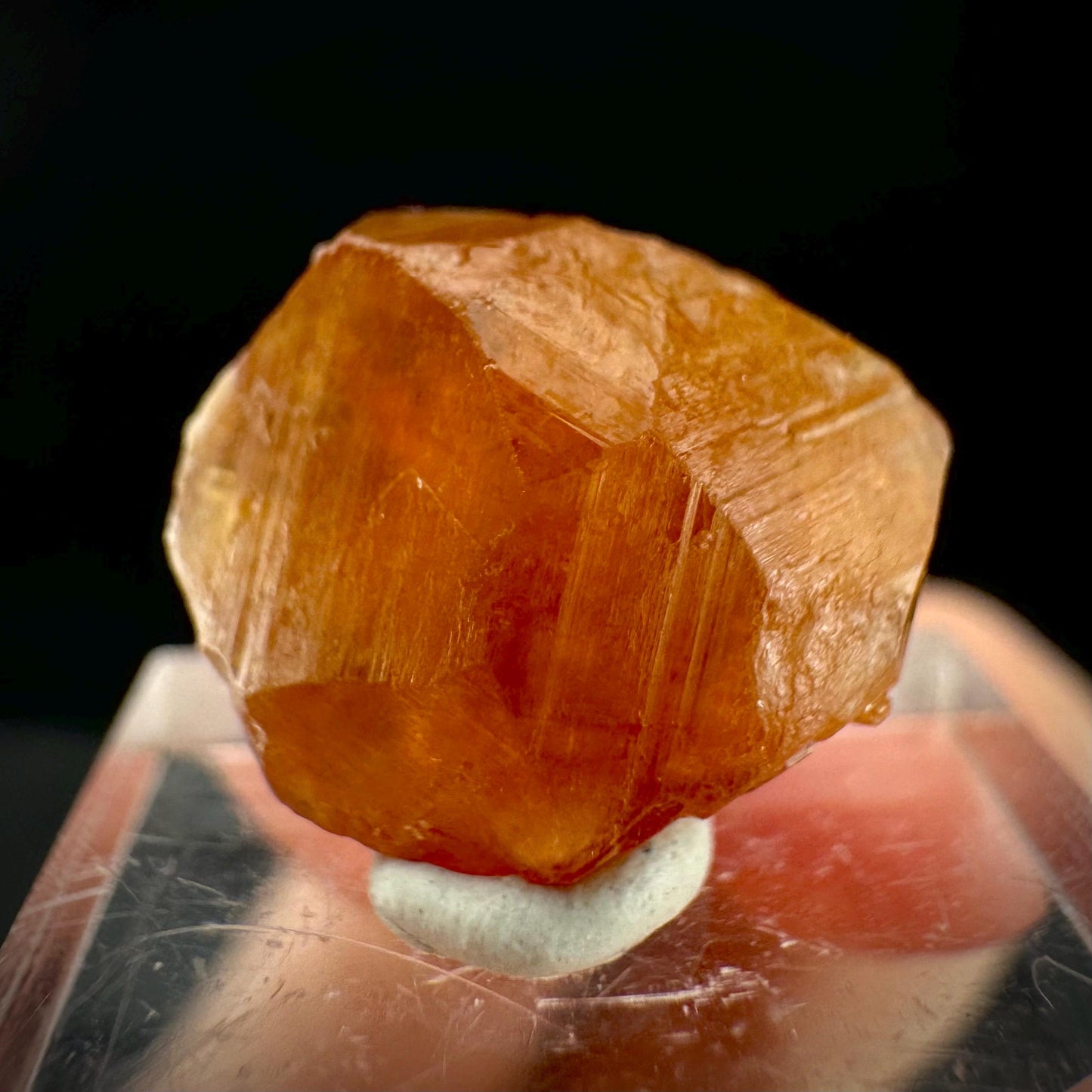 Hessonite Garnet | Orange Crystal, Mineral Specimen from Pakistan