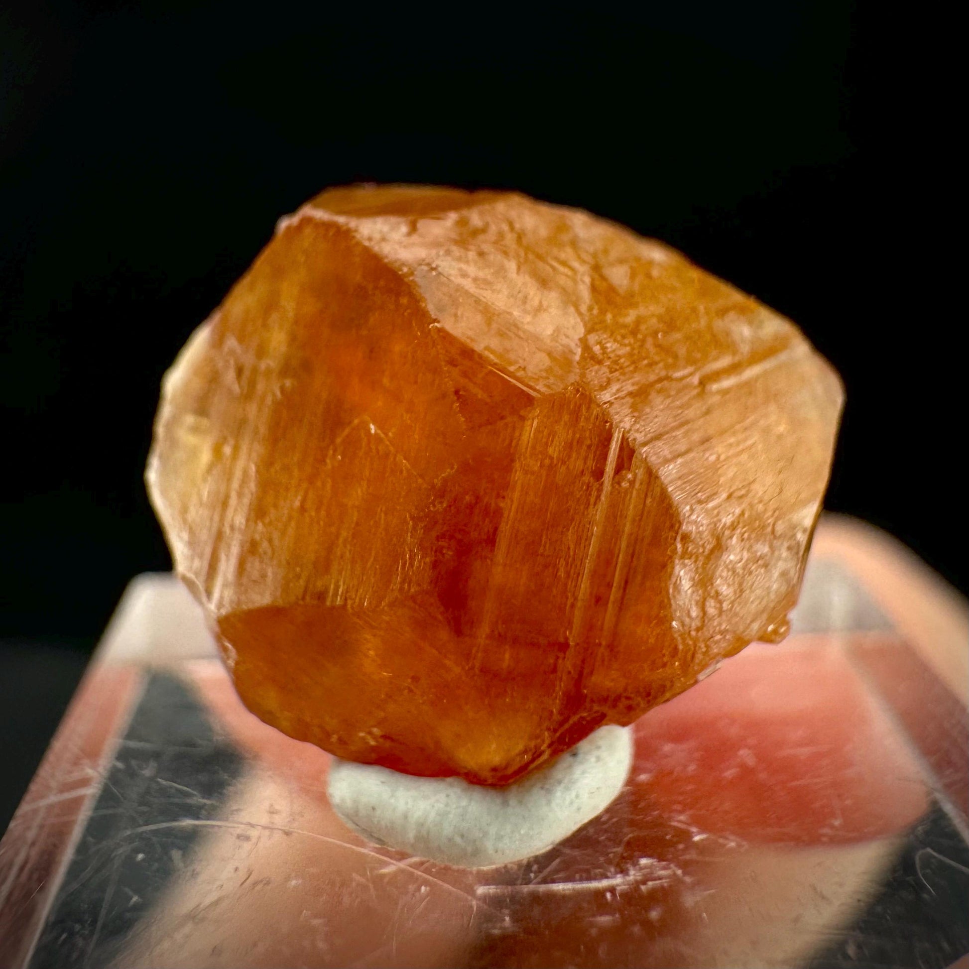 Hessonite Garnet | Orange Crystal, Mineral Specimen from Pakistan