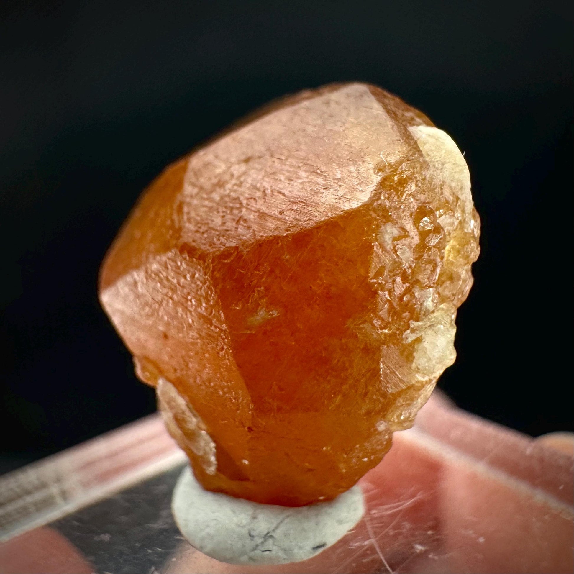 Hessonite Garnet | Orange Crystal, Mineral Specimen from Pakistan