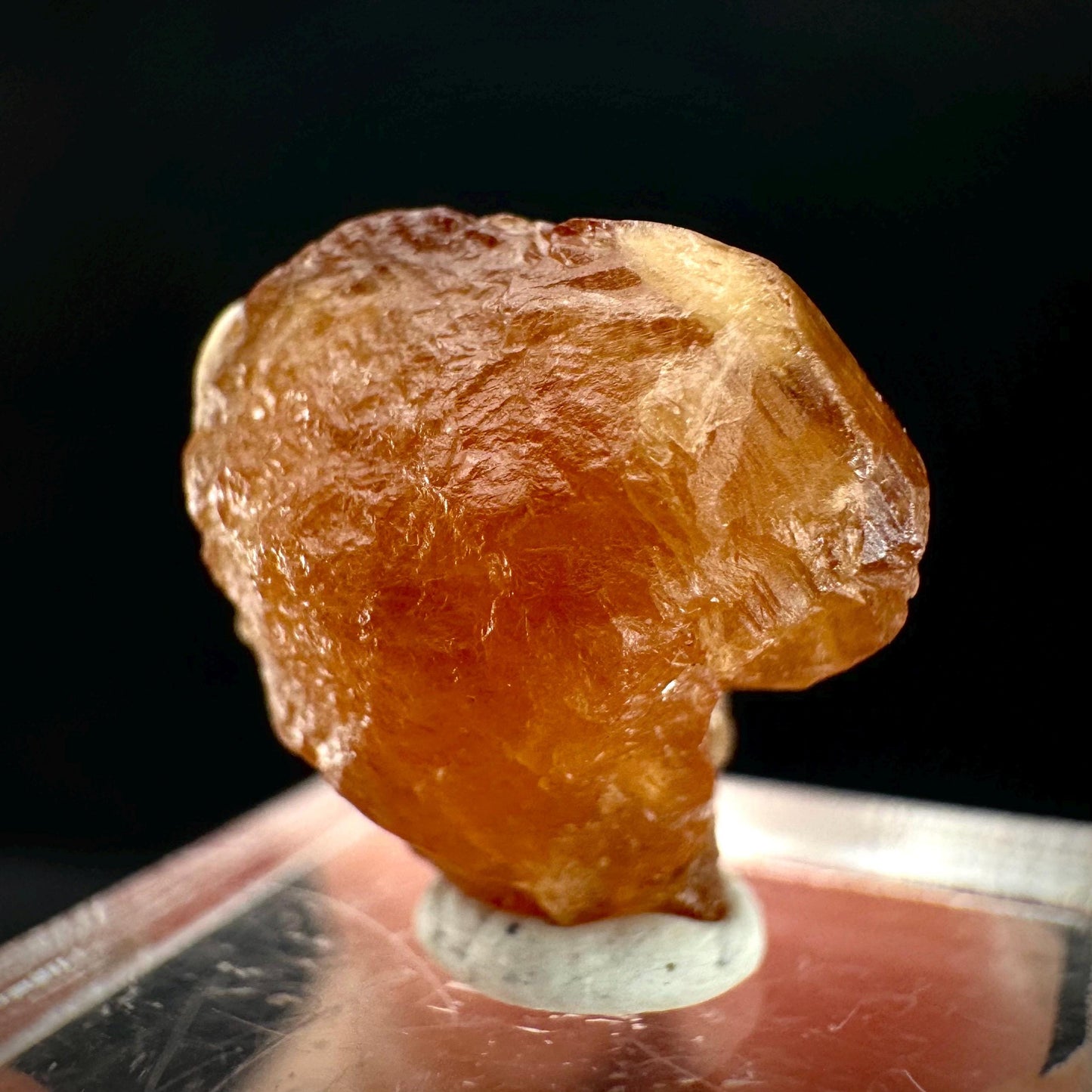 Hessonite Garnet | Orange Crystal, Mineral Specimen from Pakistan