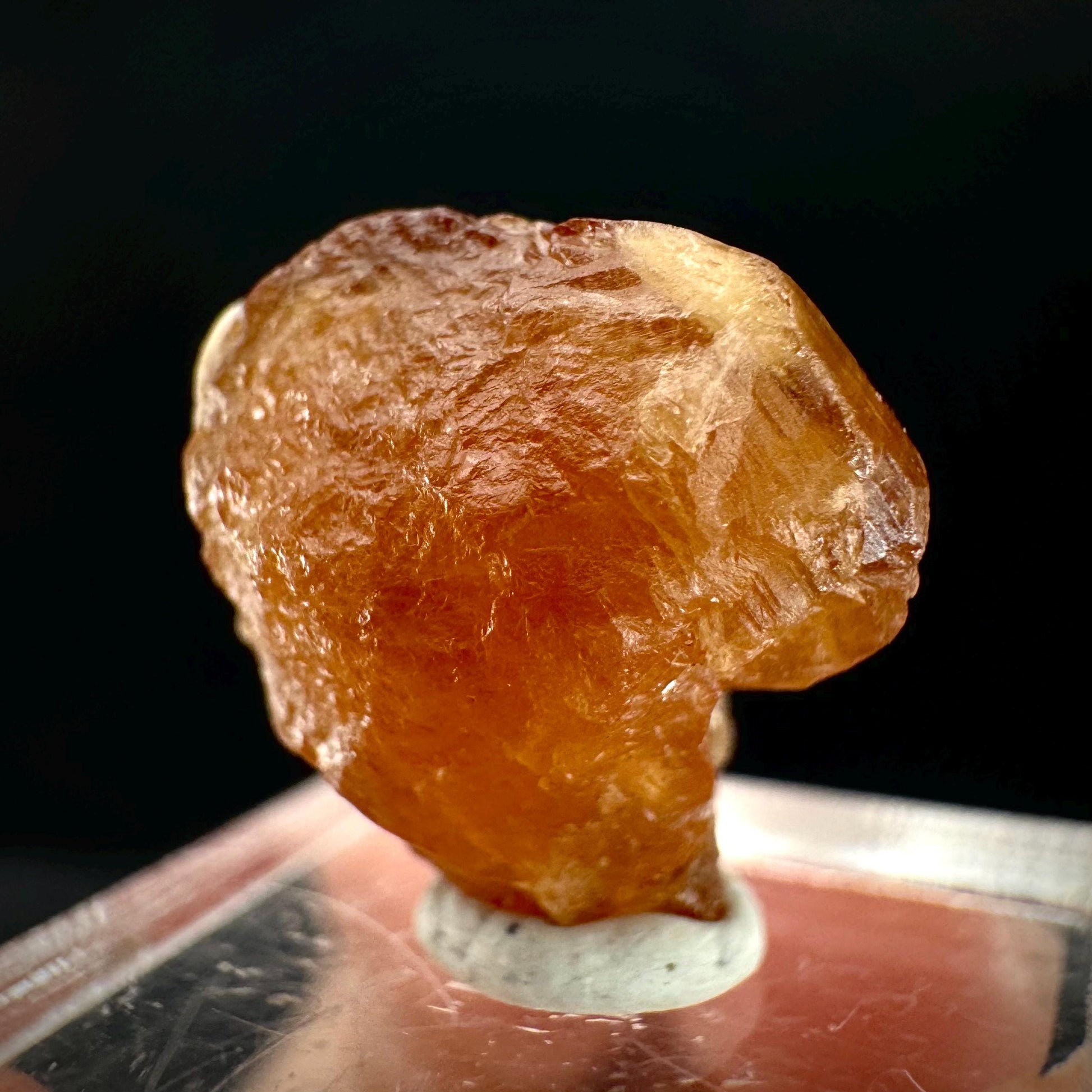 Hessonite Garnet | Orange Crystal, Mineral Specimen from Pakistan