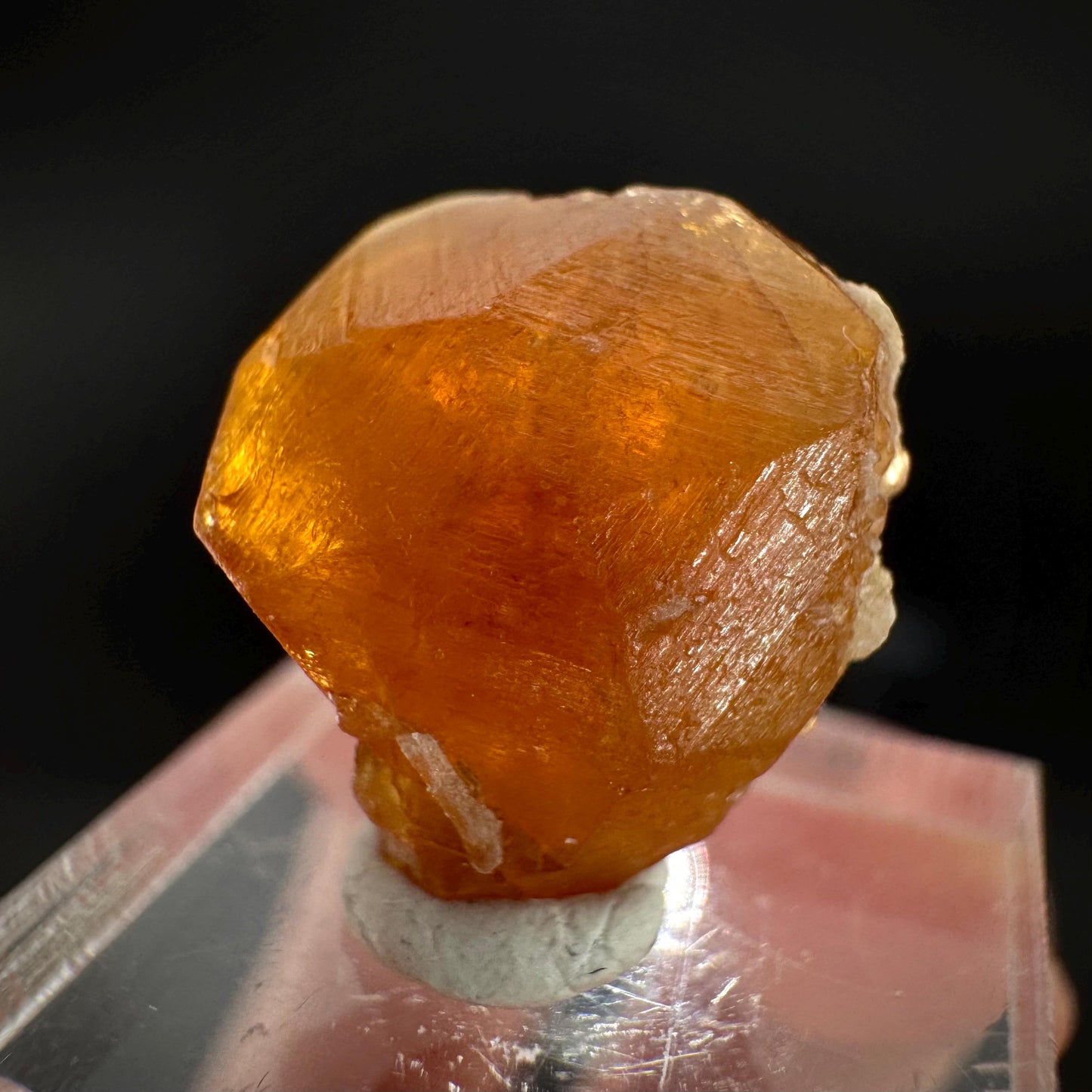 Hessonite Garnet | Orange Crystal, Mineral Specimen from Pakistan