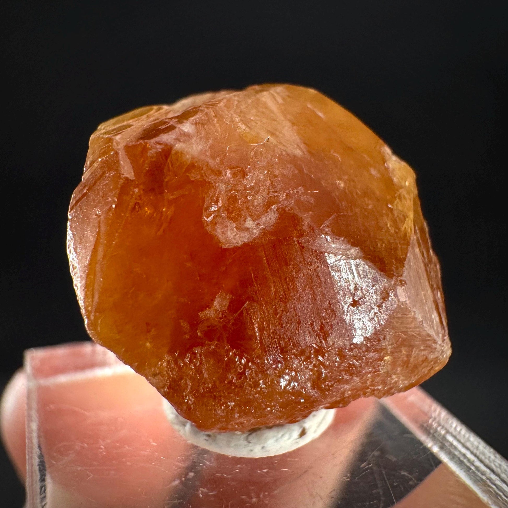 Hessonite Garnet | Orange Crystal, Mineral Specimen from Pakistan