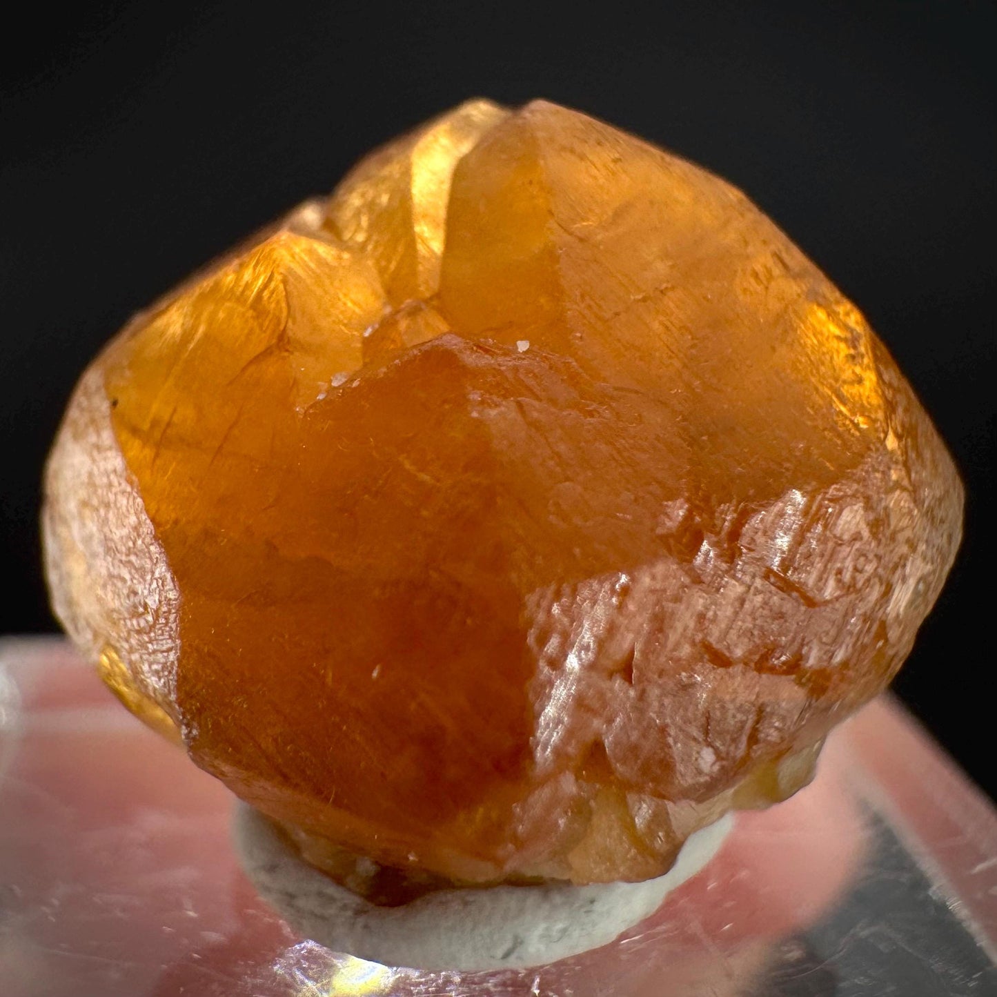 Hessonite Garnet | Orange Crystal, Mineral Specimen from Pakistan