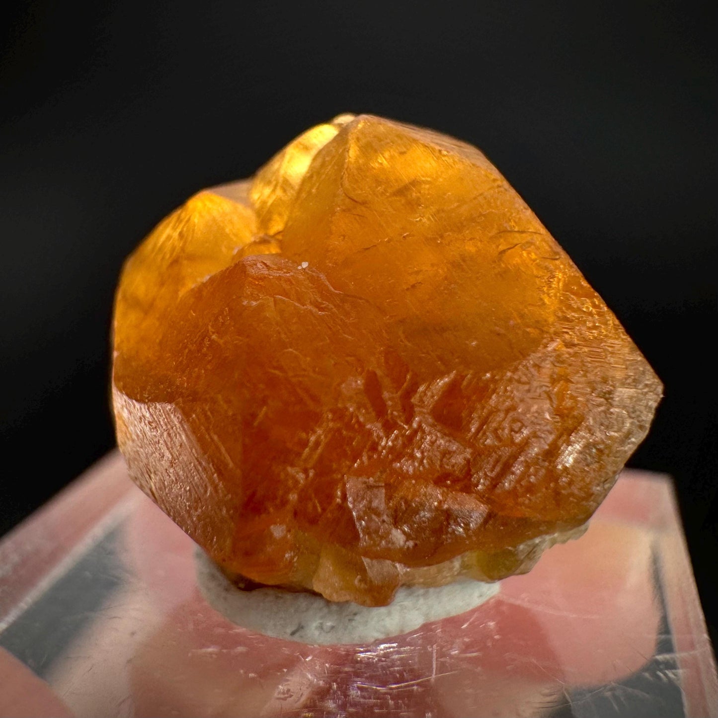 Hessonite Garnet | Orange Crystal, Mineral Specimen from Pakistan