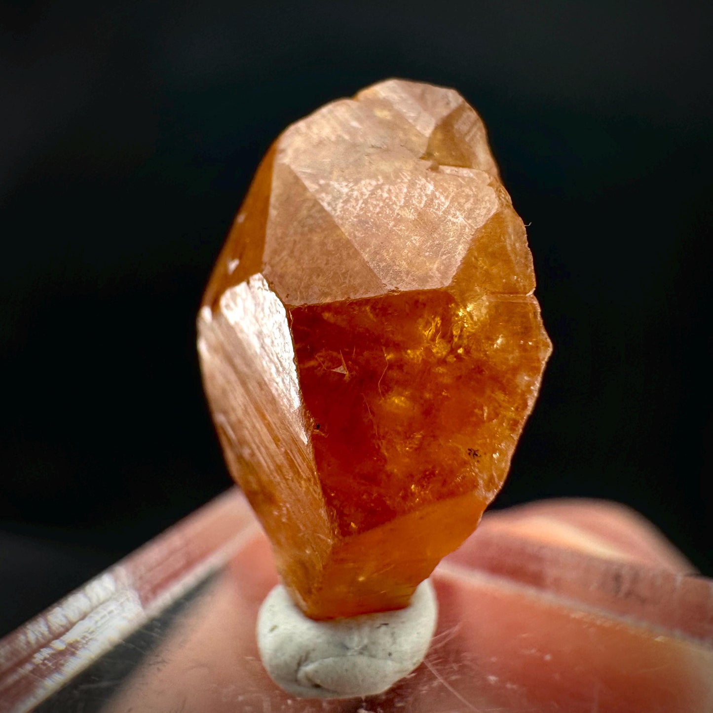 Hessonite Garnet | Orange Crystal, Mineral Specimen from Pakistan