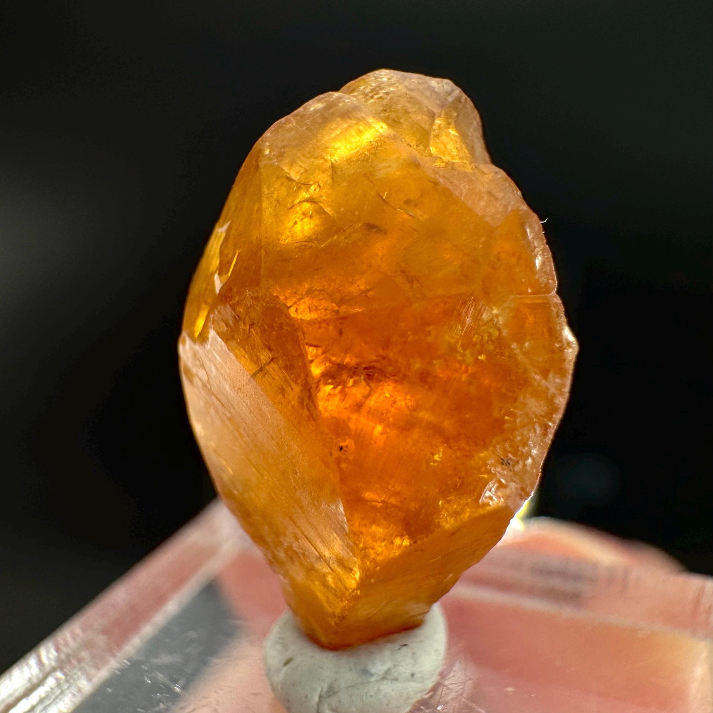 Hessonite Garnet | Orange Crystal, Mineral Specimen from Pakistan