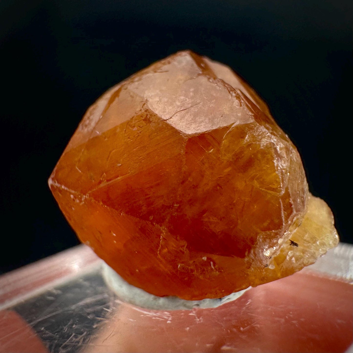 Hessonite Garnet | Orange Crystal, Mineral Specimen from Pakistan