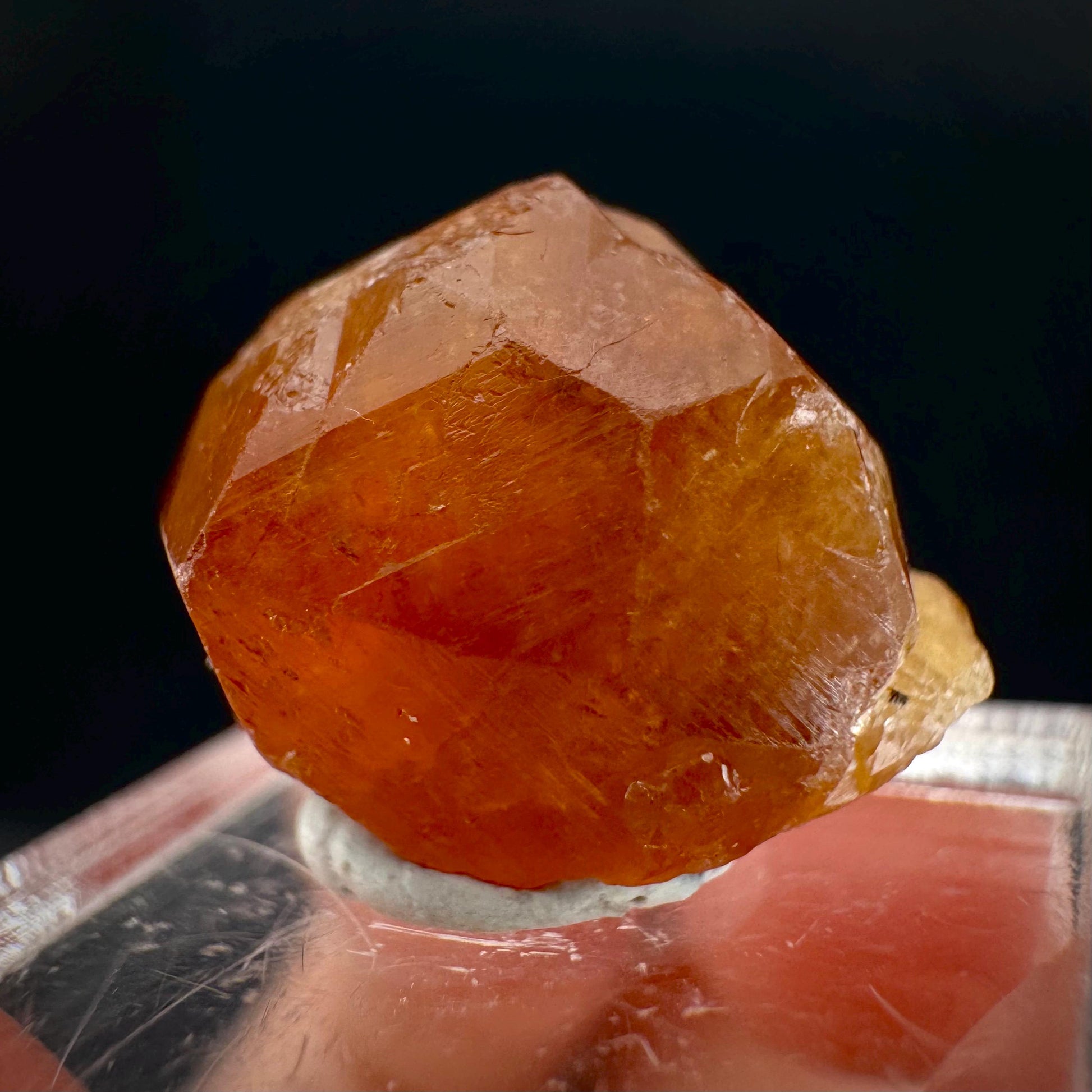 Hessonite Garnet | Orange Crystal, Mineral Specimen from Pakistan